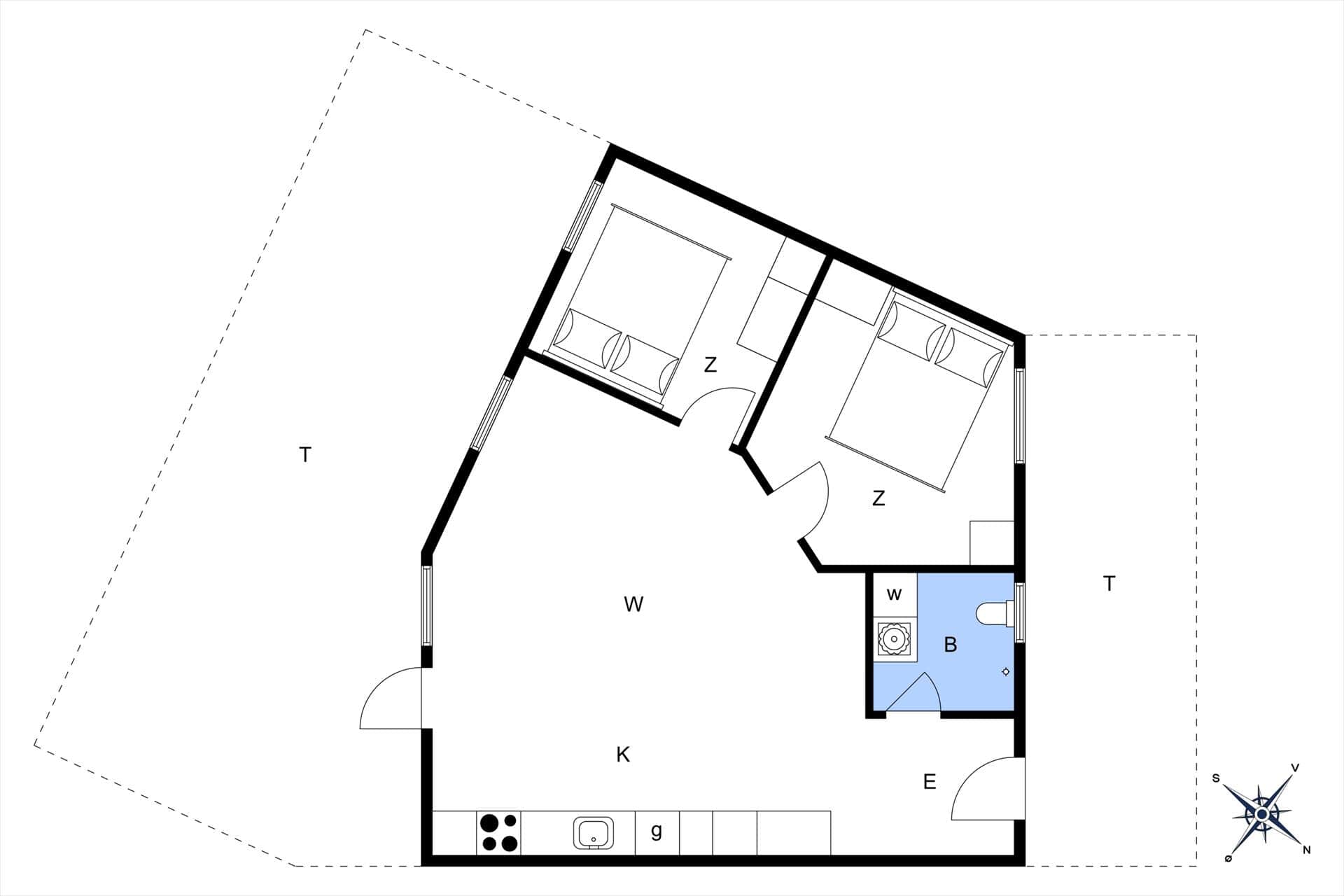 Interieur 33-4 Vakantiehuis 5535, Sønder Klitvej 172, DK - 6960 Hvide Sande