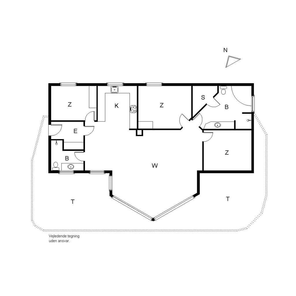 Interieur 37-125 Vakantiehuis 348, Hjelmevej 33, DK - 6854 Henne