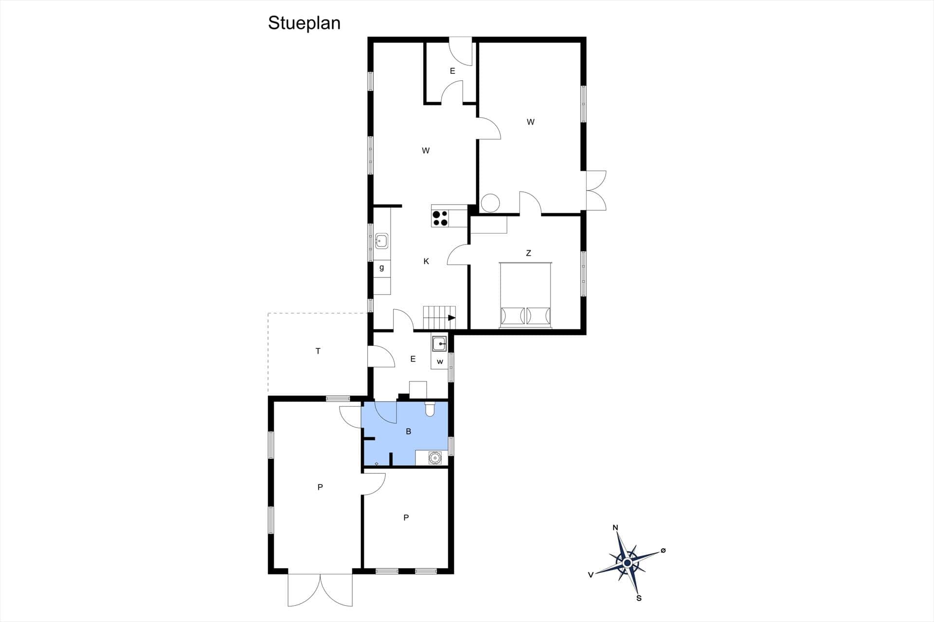 Indretning 27-13 Sommerhus 872, Lyngbyvej 25, DK - 7755 Bedsted Thy