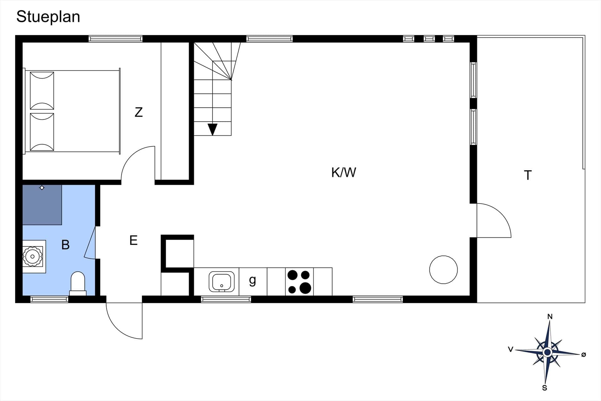 Interieur 20-10 Vakantiehuis 3688, Olssonsvej 1, DK - 3730 Nexø