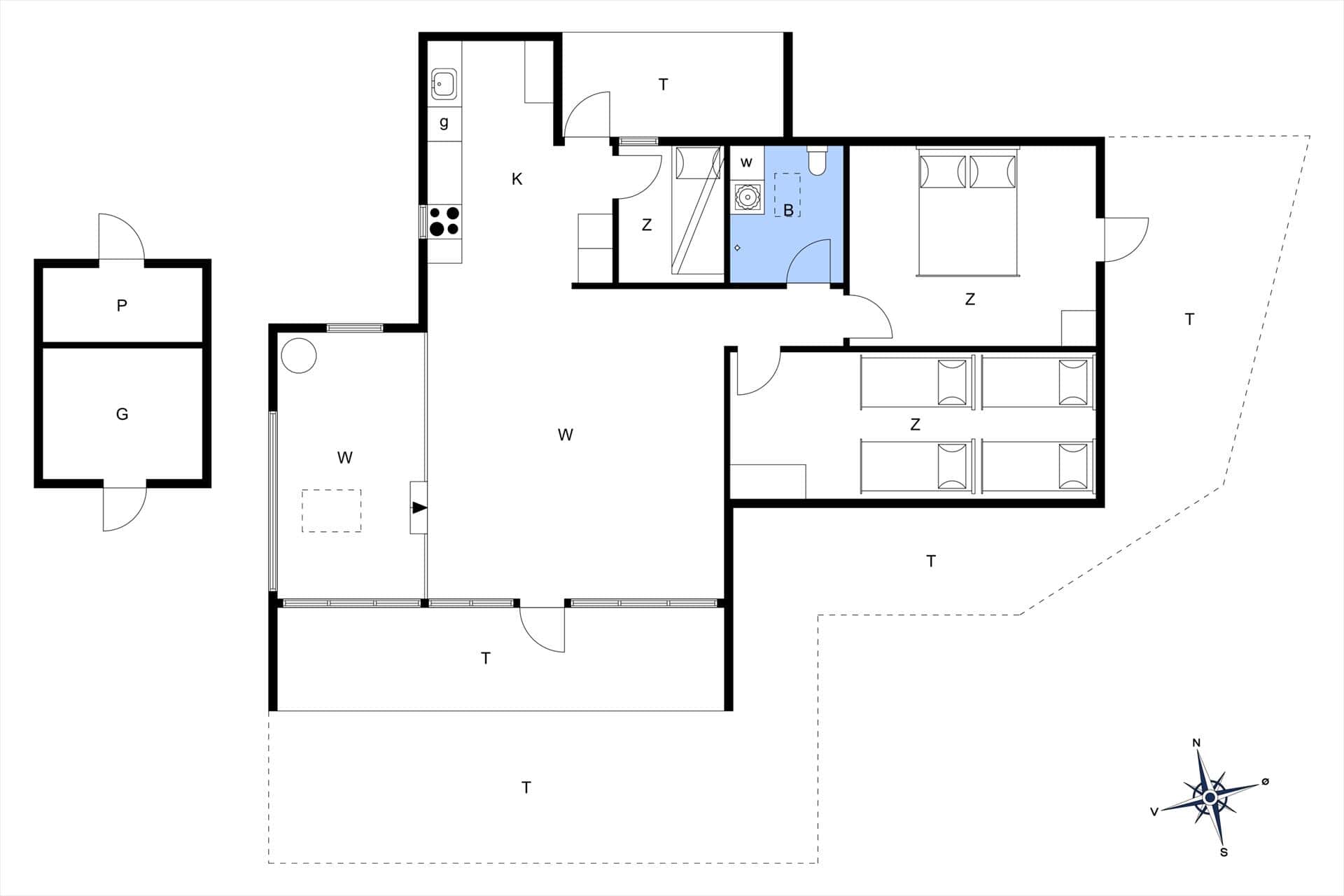 Interior 36-4 Holiday-home 3389, Fyrmarken 145, DK - 6960 Hvide Sande