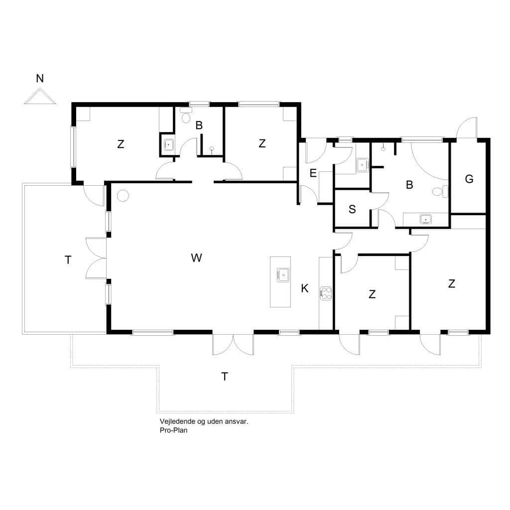 Interieur 40-125 Vakantiehuis 1459, Klitvej 21, DK - 6854 Henne