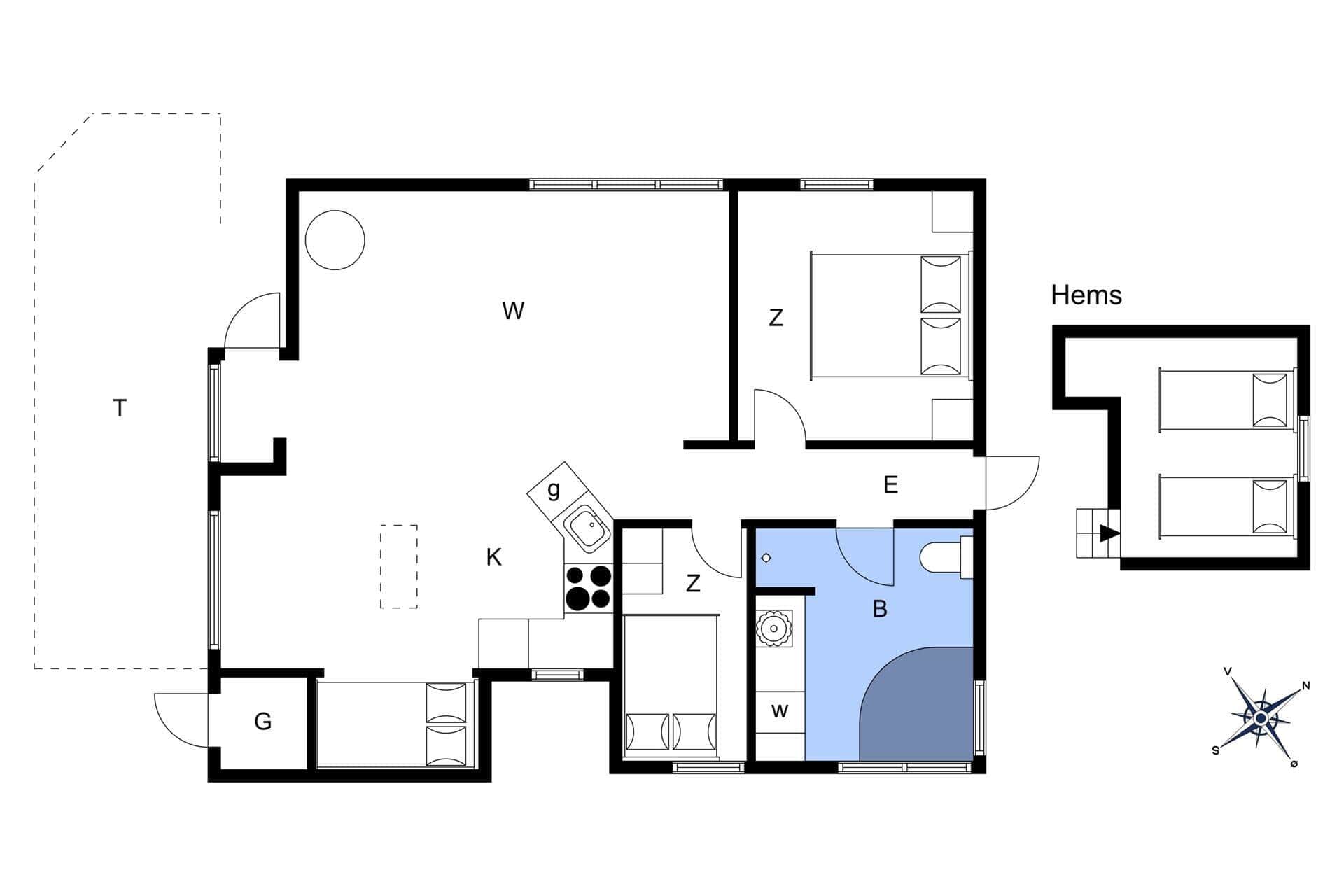 Interior 0-401 Holiday-home HA255, Torndalstrand 2, DK - 9370 Hals