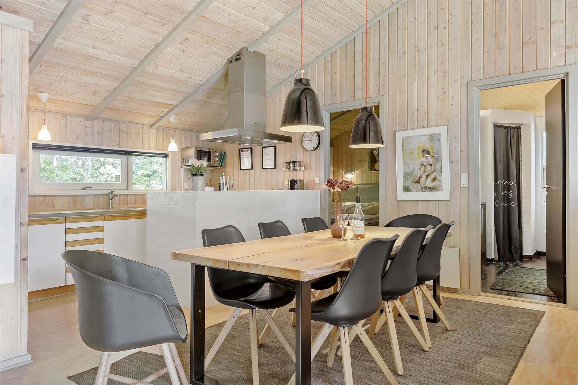 Keuken/eetkamer 1 Afbeelding 3-150 Vakantiehuis 8815, Bøsholmstien 7, DK - 8585 Glesborg