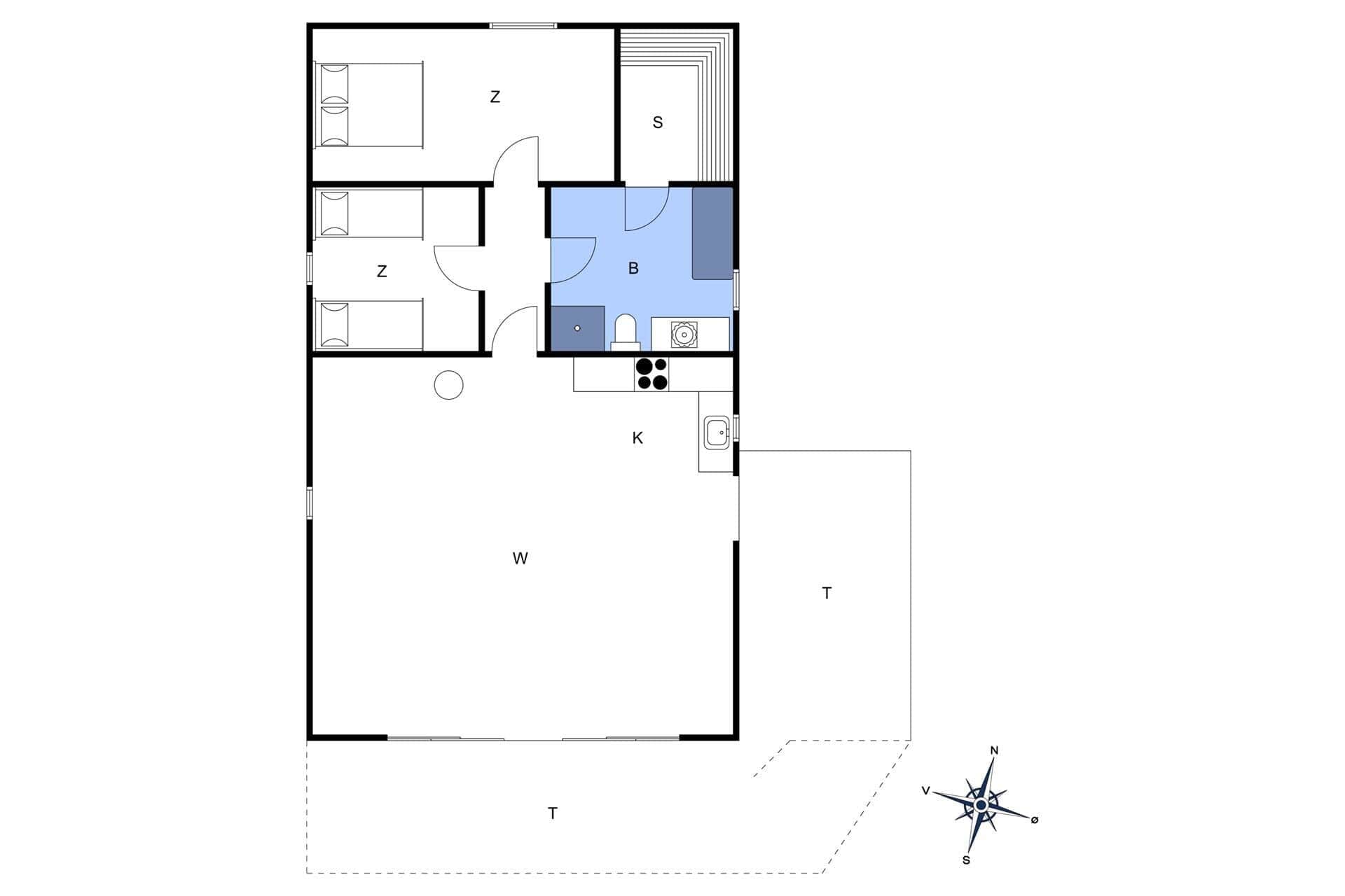 Interieur 29-168 Vakantiehuis 147, Hjelmevej 56, DK - 6950 Ringkøbing