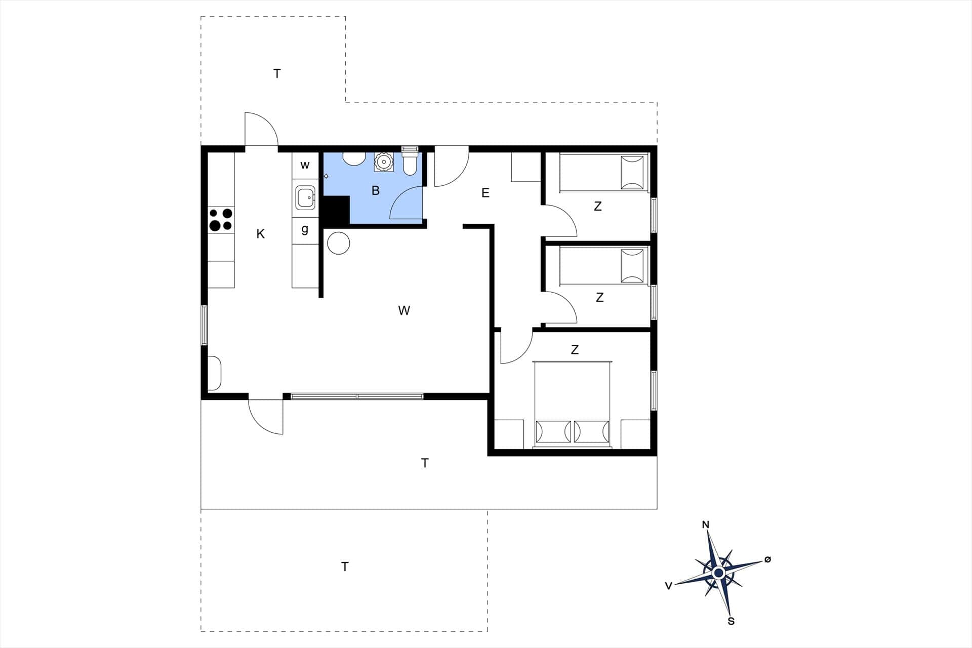 Interior 19-10 Holiday-home 2727, I Klitterne 1, DK - 3730 Nexø