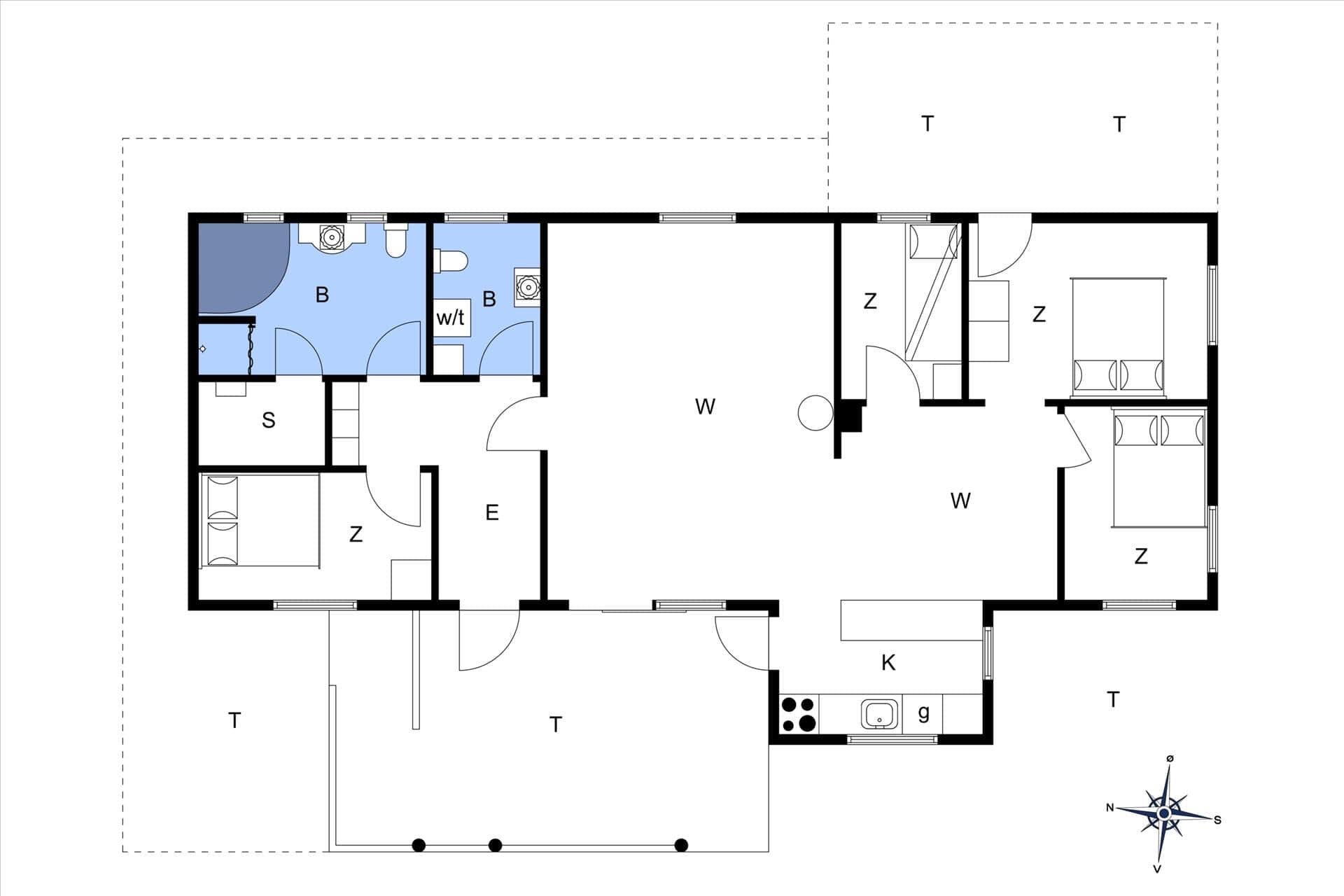Interieur 20-23 Vakantiehuis 84197, Uglevej 8, DK - 8400 Ebeltoft