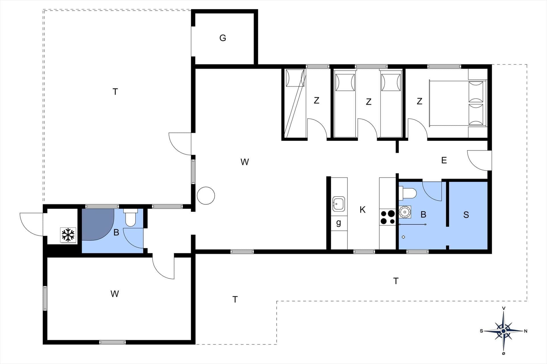 Interieur 28-168 Vakantiehuis 257, Lyngvejen 3, DK - 6950 Ringkøbing