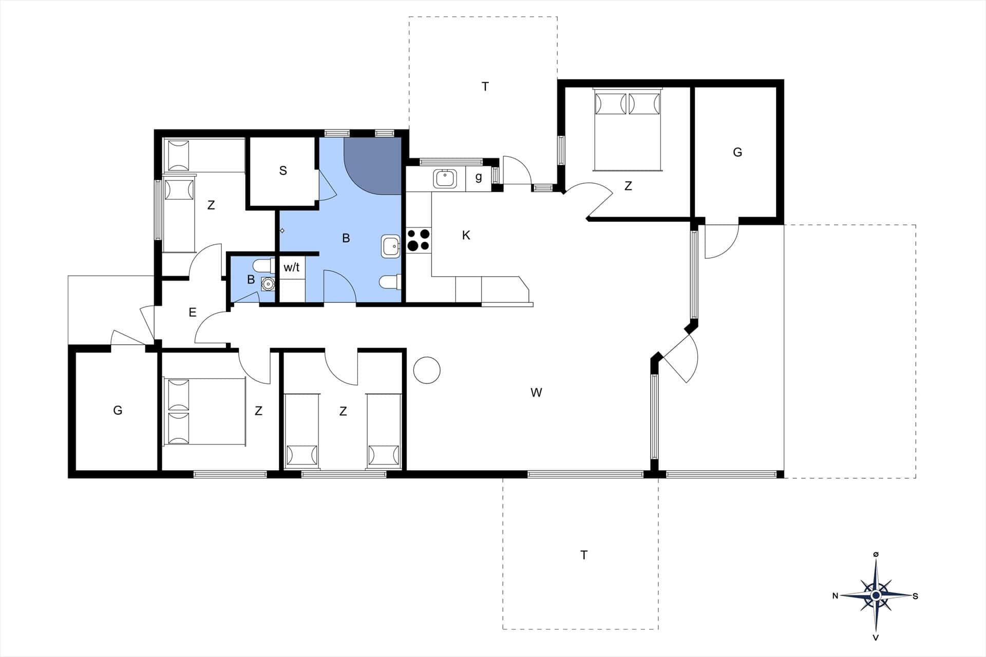 Interieur 24-148 Vakantiehuis TV1624, Tyttebærvej 32, DK - 9981 Jerup