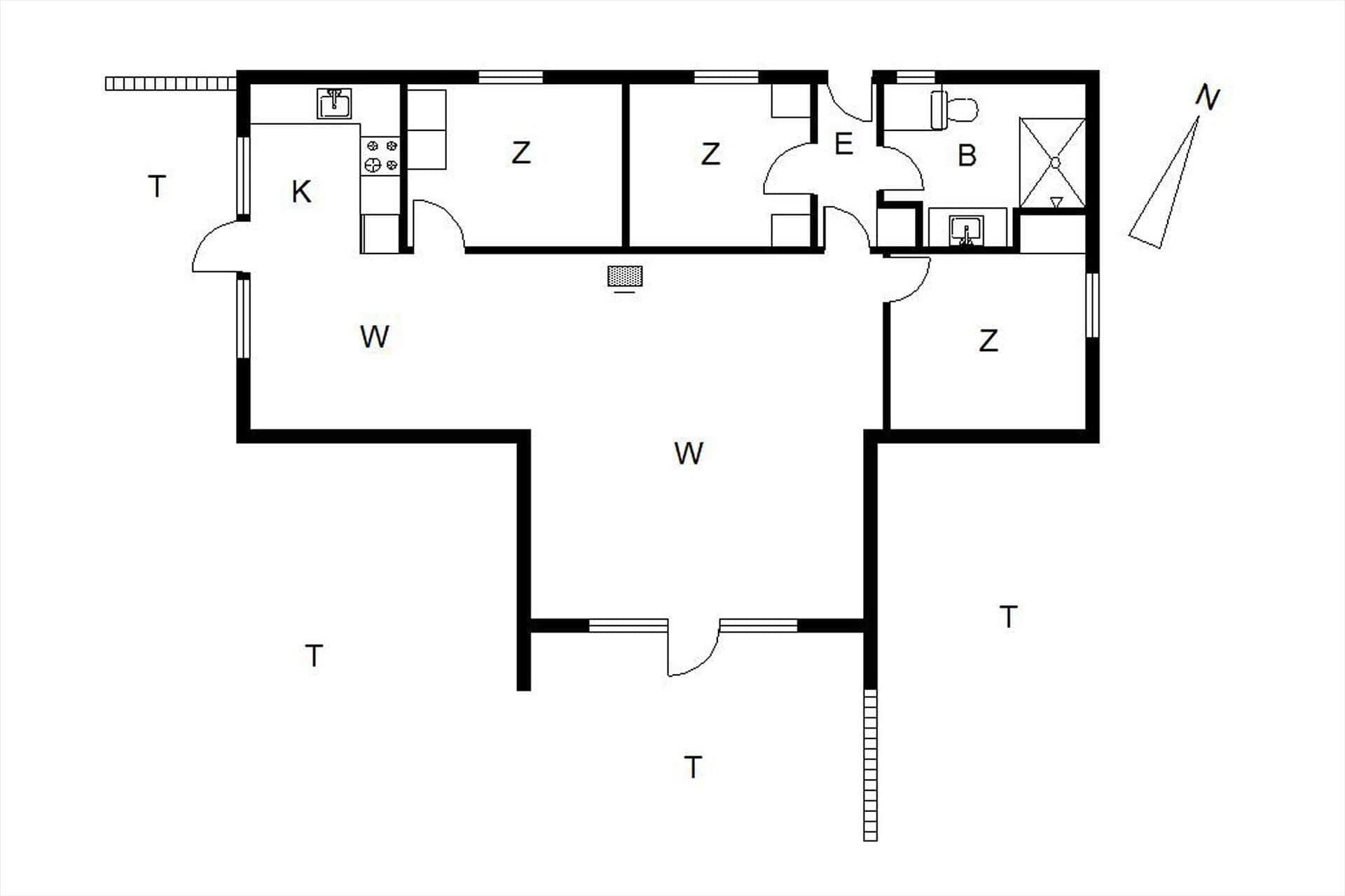 Interieur 41-125 Vakantiehuis 170, Multebærvej 3, DK - 6854 Henne