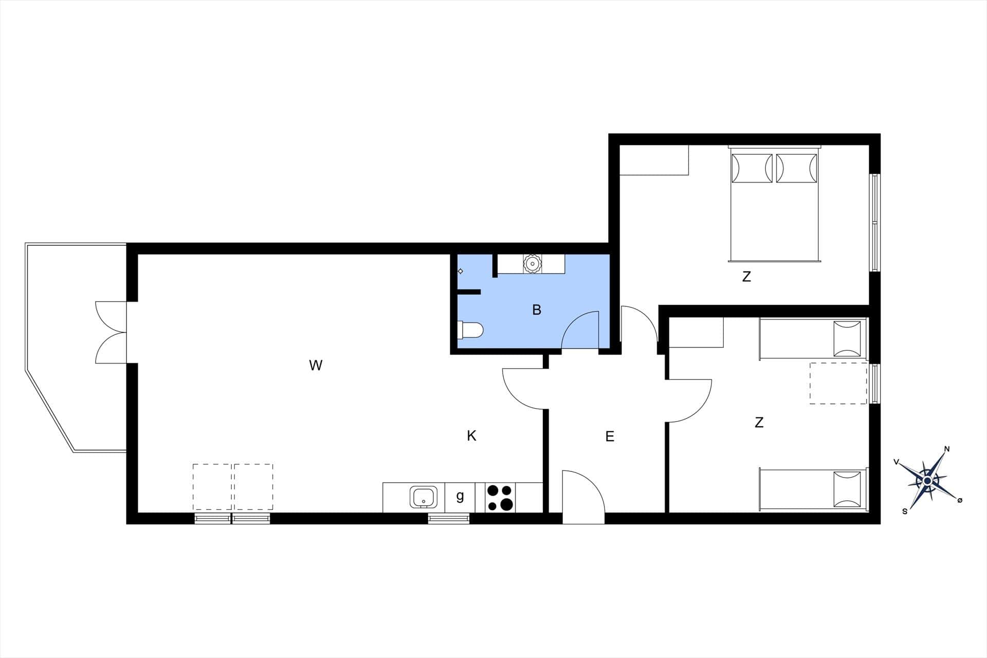 Interior 21-3 Holiday-home M66700, Klintevej 45, DK - 5300 Kerteminde