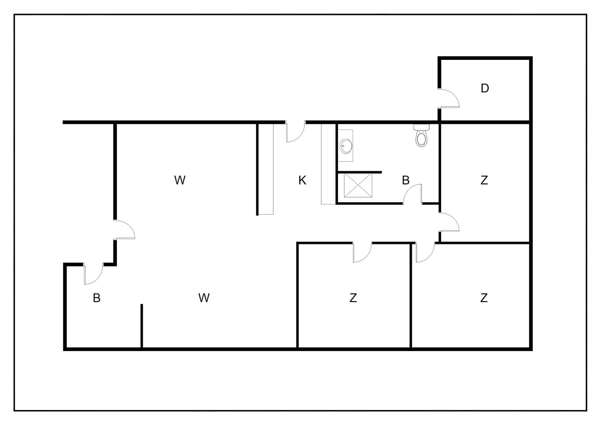 Interieur 0-125 Vakantiehuis 743, Ligustervej 7, DK - 6854 Henne