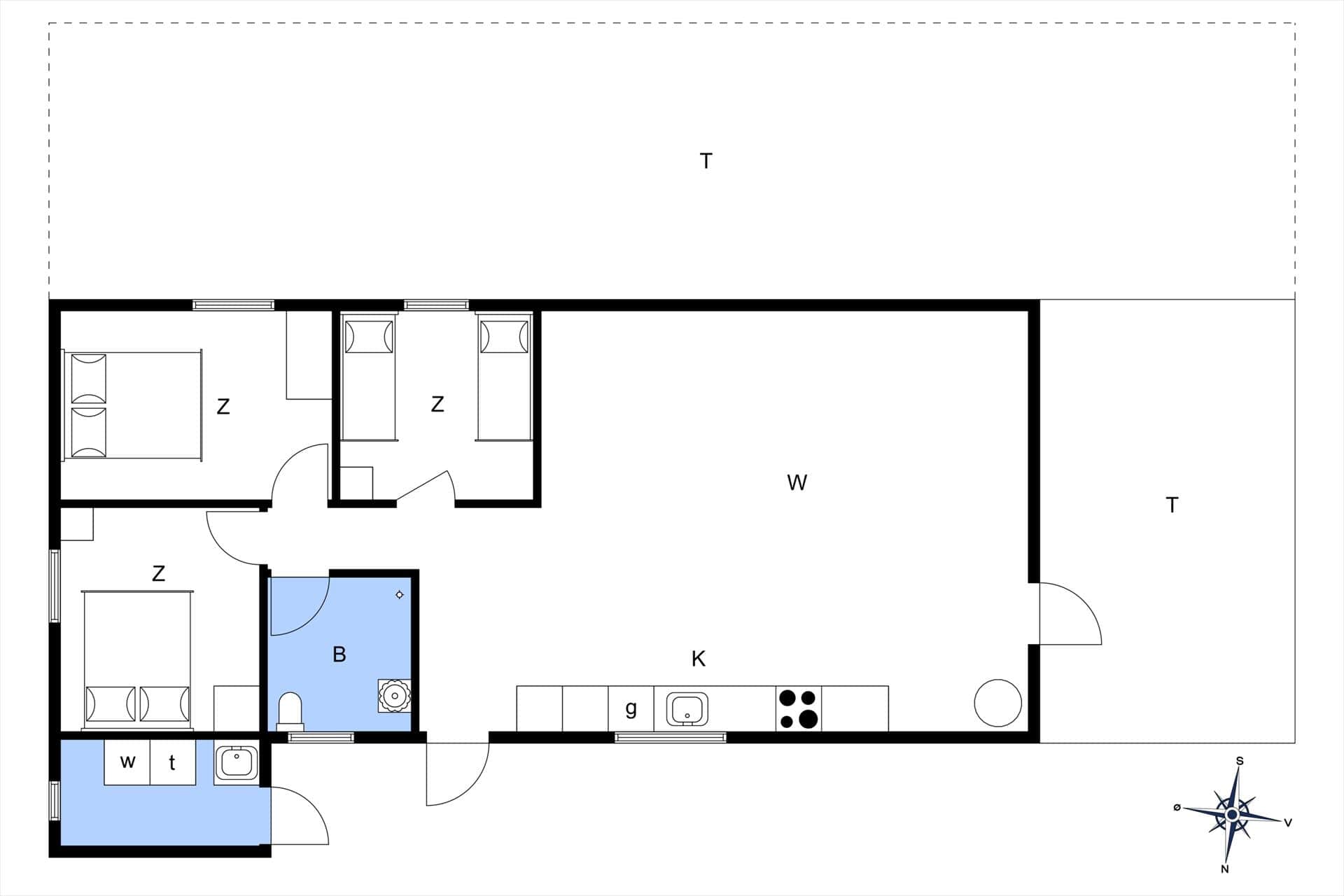 Interior 20-10 Holiday-home 1406, Bonamarken 10, DK - 3720 Aakirkeby