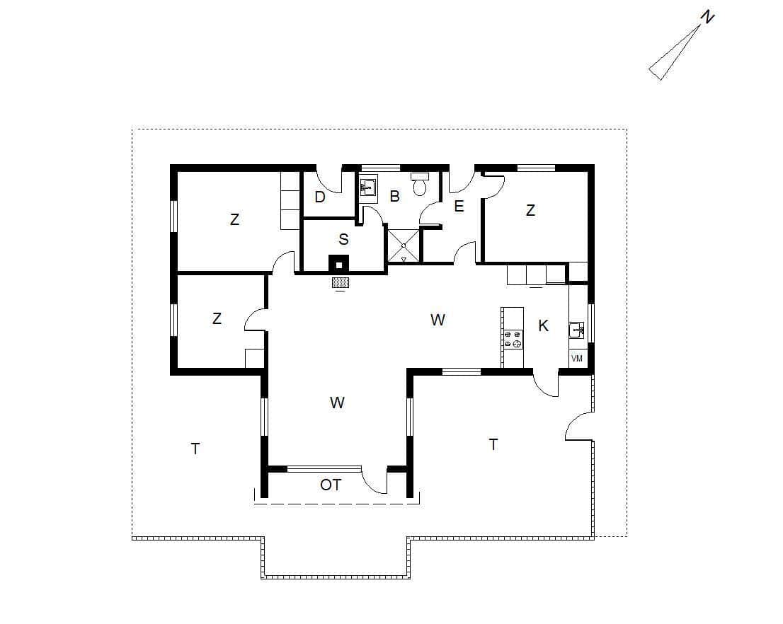 Interieur 36-125 Vakantiehuis 87, Granvej 13, DK - 6854 Henne