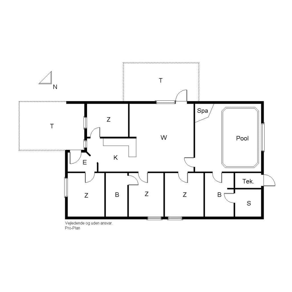 Interieur 8-125 Vakantiehuis 1368, Kløvervej 3, DK - 6854 Henne