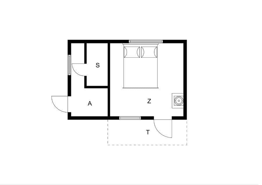 Interieur 21-171 Vakantiehuis KAL338, Soläng 417, DK - 570 72 Fagerhult