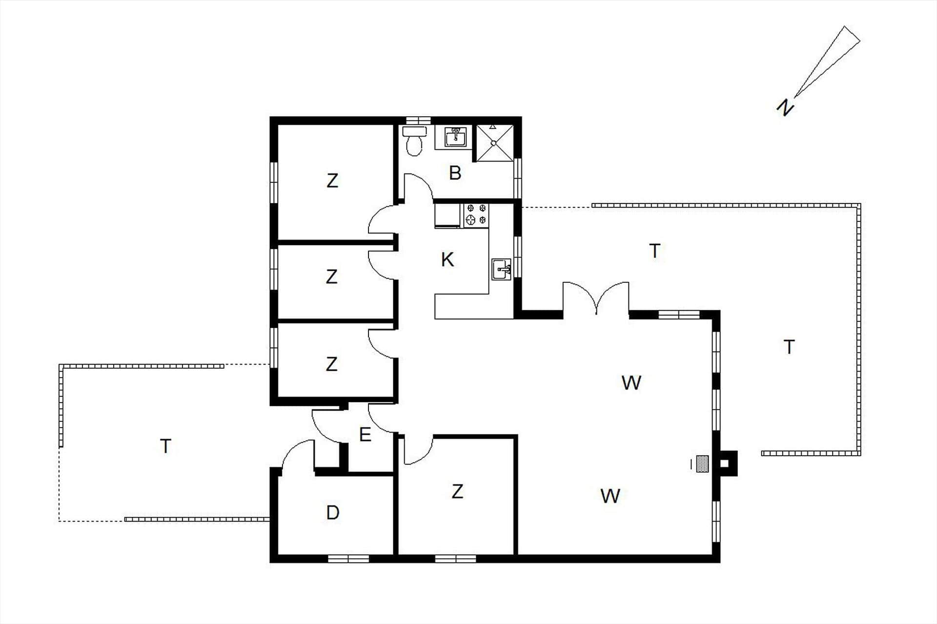 Interieur 44-125 Vakantiehuis 824, Følfodvej 11, DK - 6854 Henne