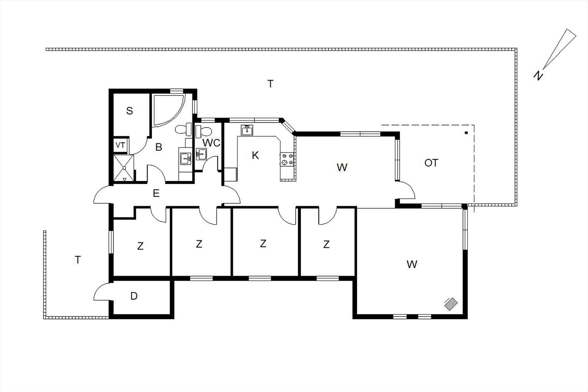 Interieur 14-125 Vakantiehuis 43, Thomas Jensensvej 9, DK - 6854 Henne