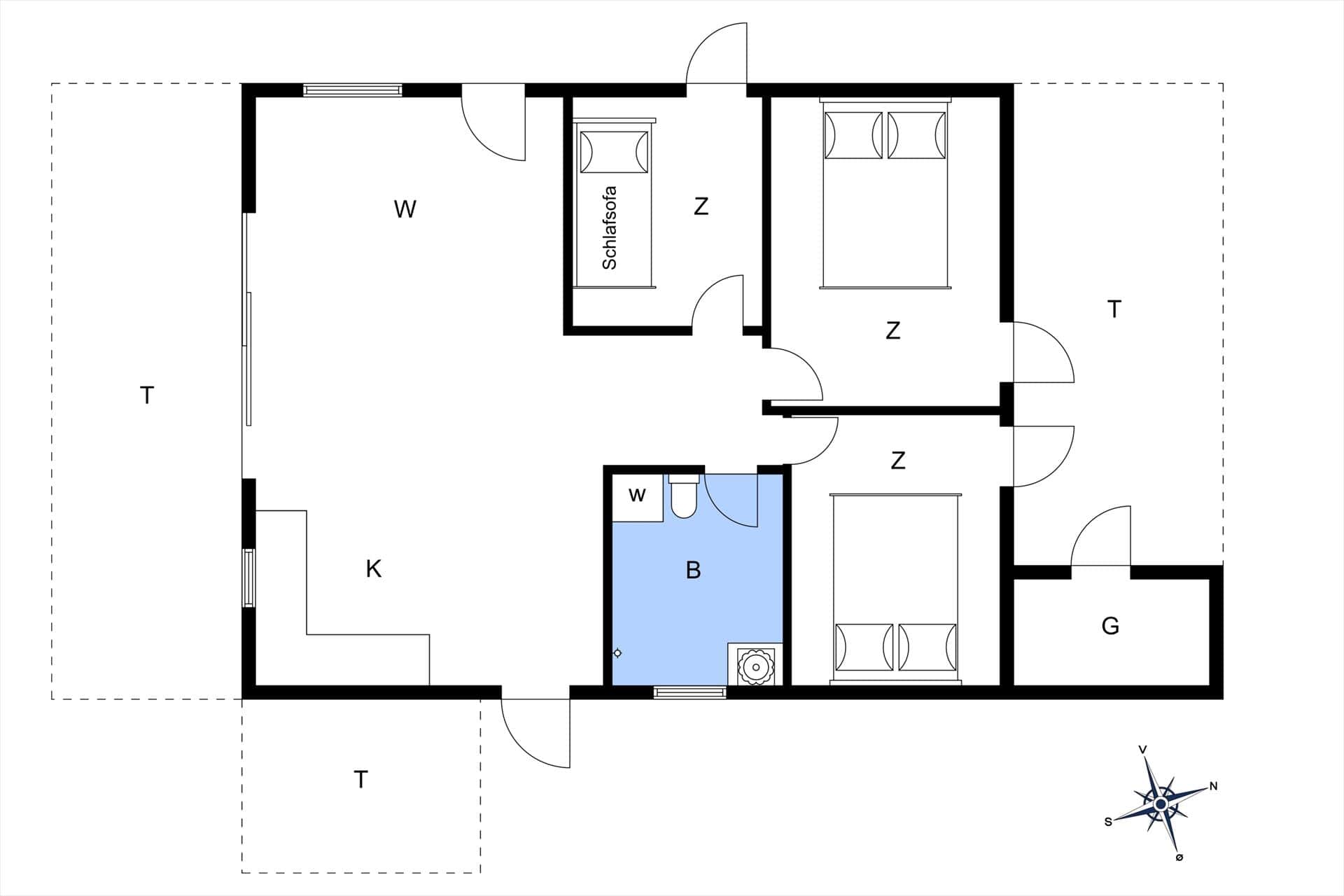 Interieur 30-168 Vakantiehuis 1125, Dyrefolden 31, DK - 6950 Ringkøbing