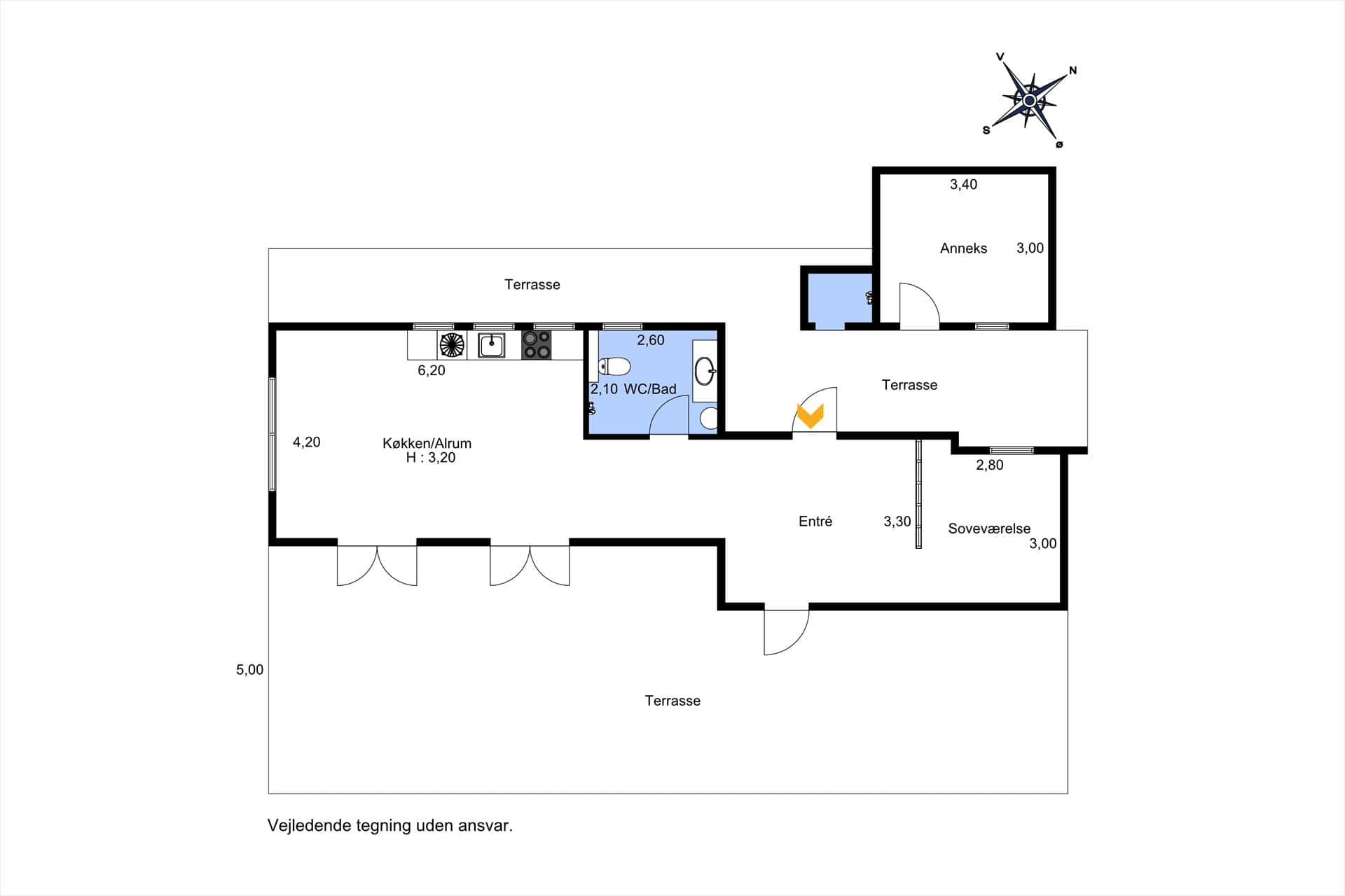 Interior 26-15 Holiday-home 2029, Telefonstien 41, DK - 4780 Stege