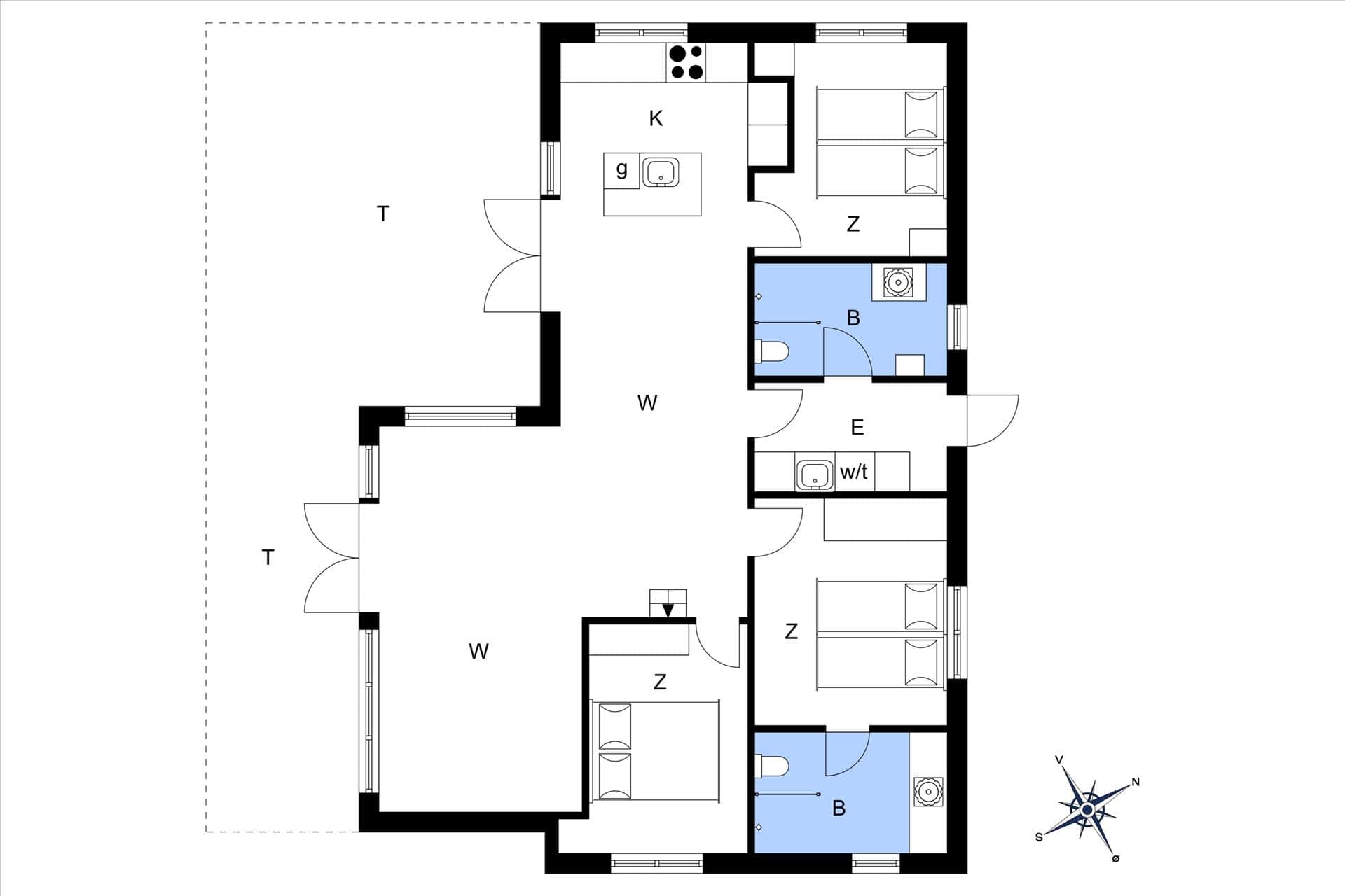Interieur 21-19 Vakantiehuis 30458, Strandvænget 44, DK - 8300 Odder