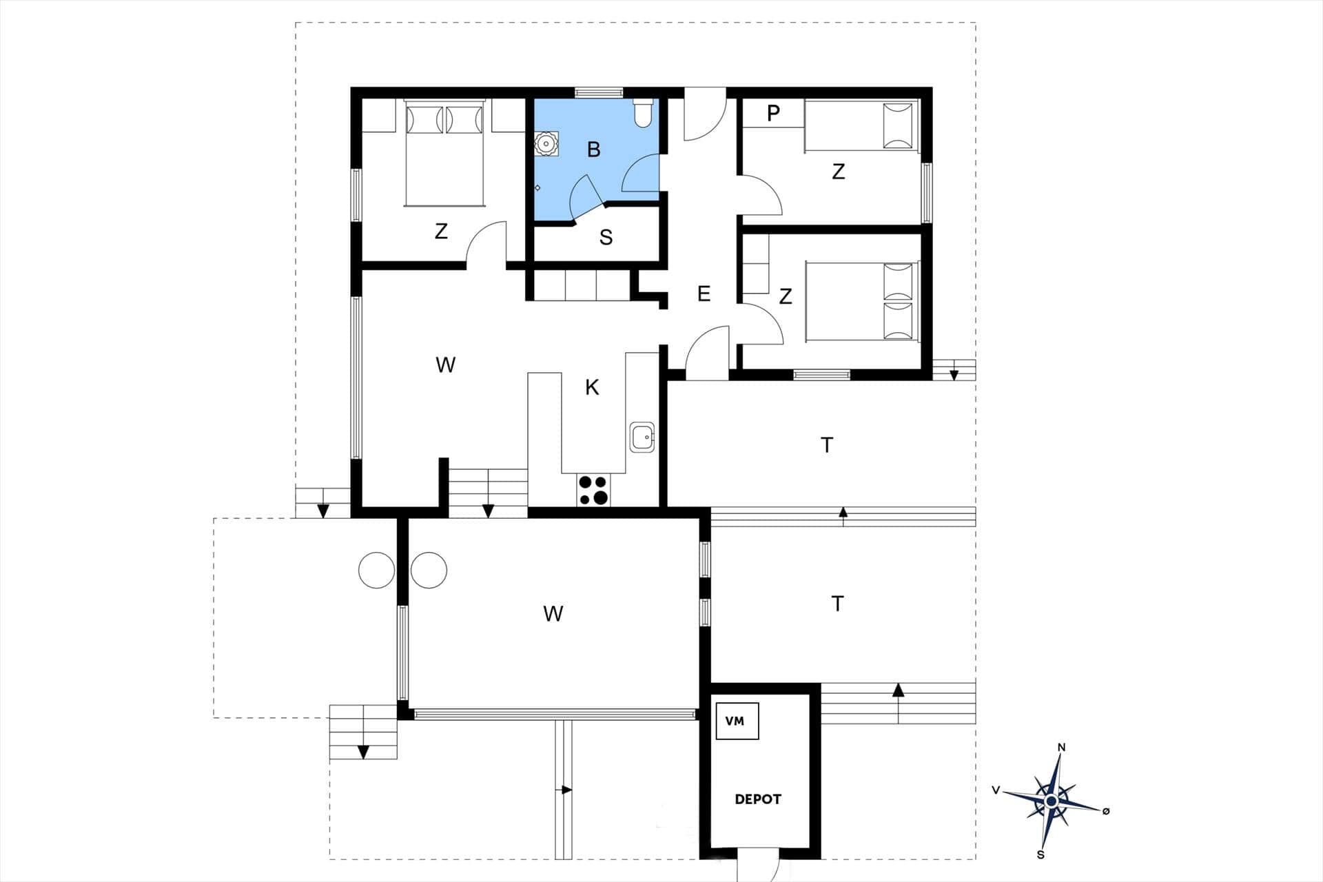 Interior 36-4 Holiday-home 528, Riskrogvej 28, DK - 6960 Hvide Sande