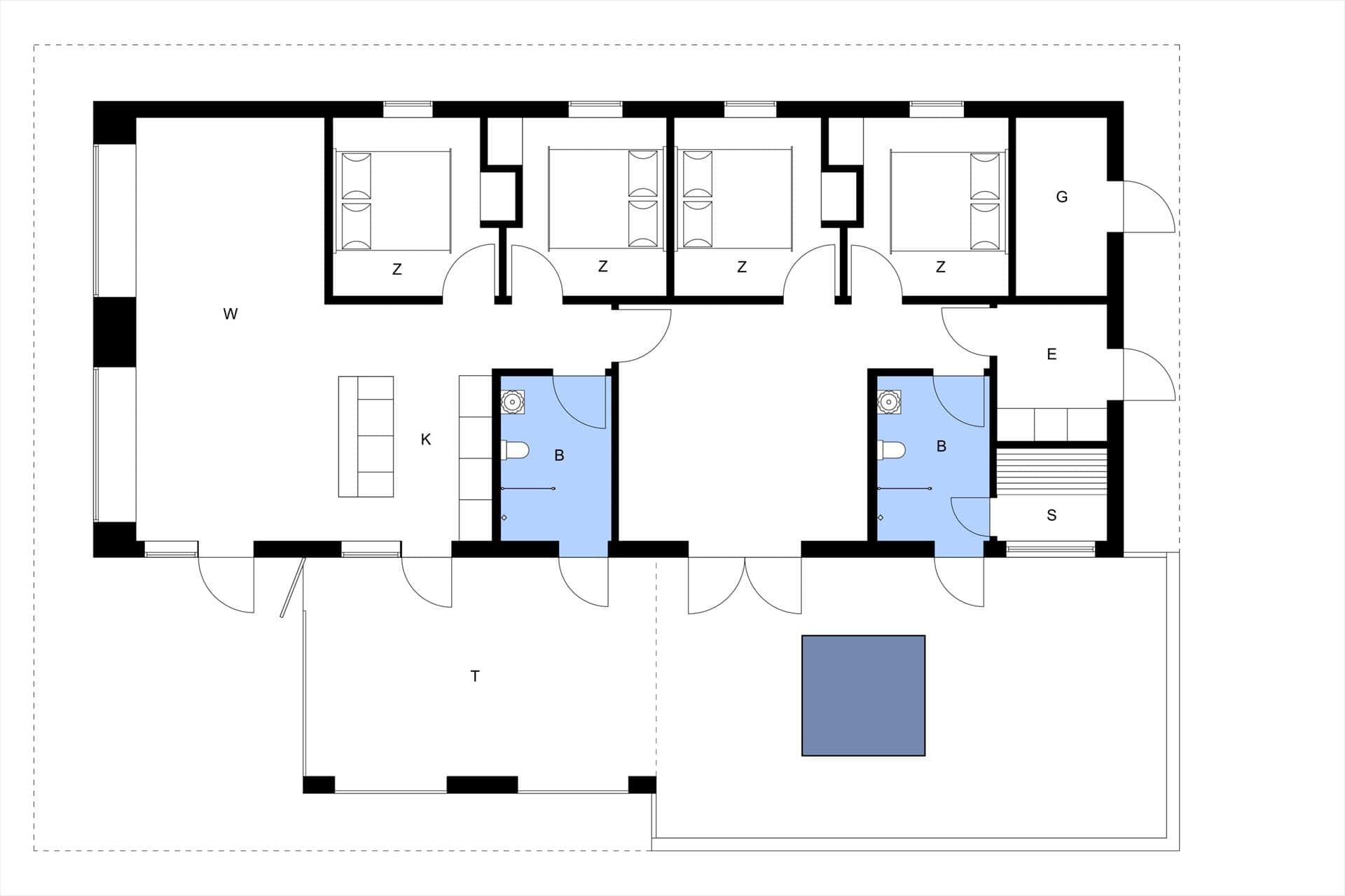 Interieur 28-20 Vakantiehuis 387, Charlottevej 11, DK - 7673 Harboøre