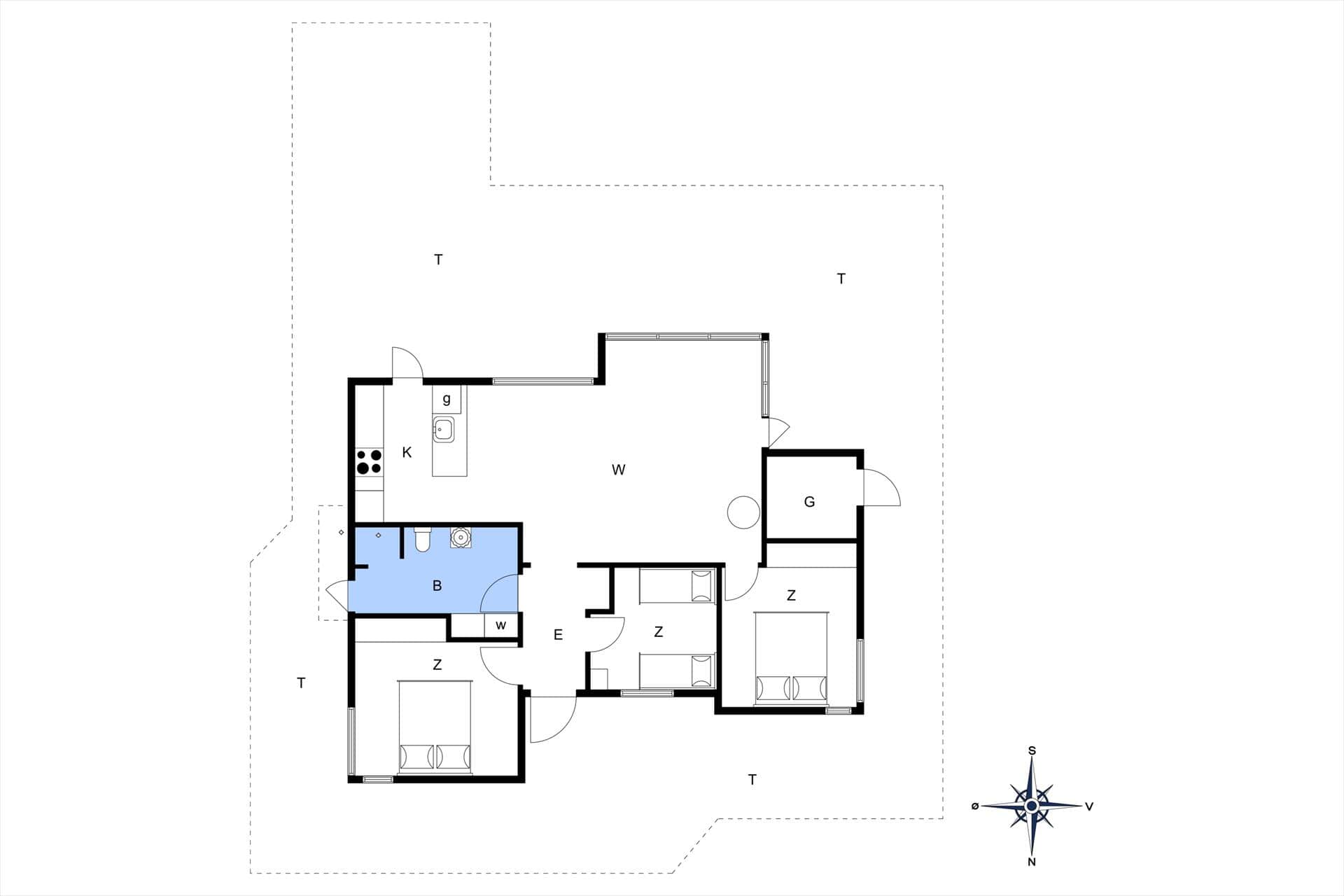 Interior 21-10 Holiday-home 2668, H. C. Møllersvej 9, DK - 3730 Nexø