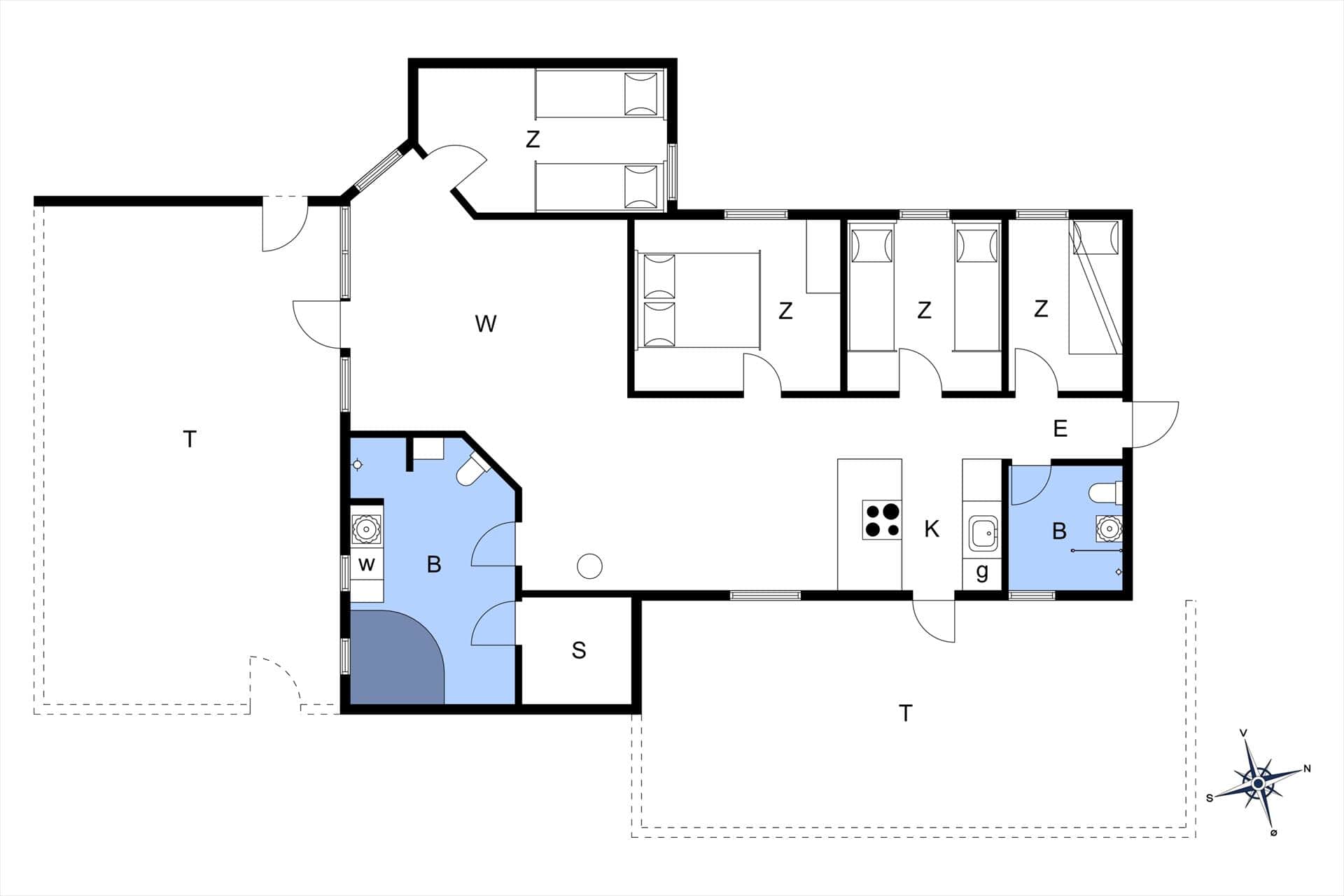Interieur 20-13 Vakantiehuis 148, Fiskervej 74, DK - 7700 Thisted