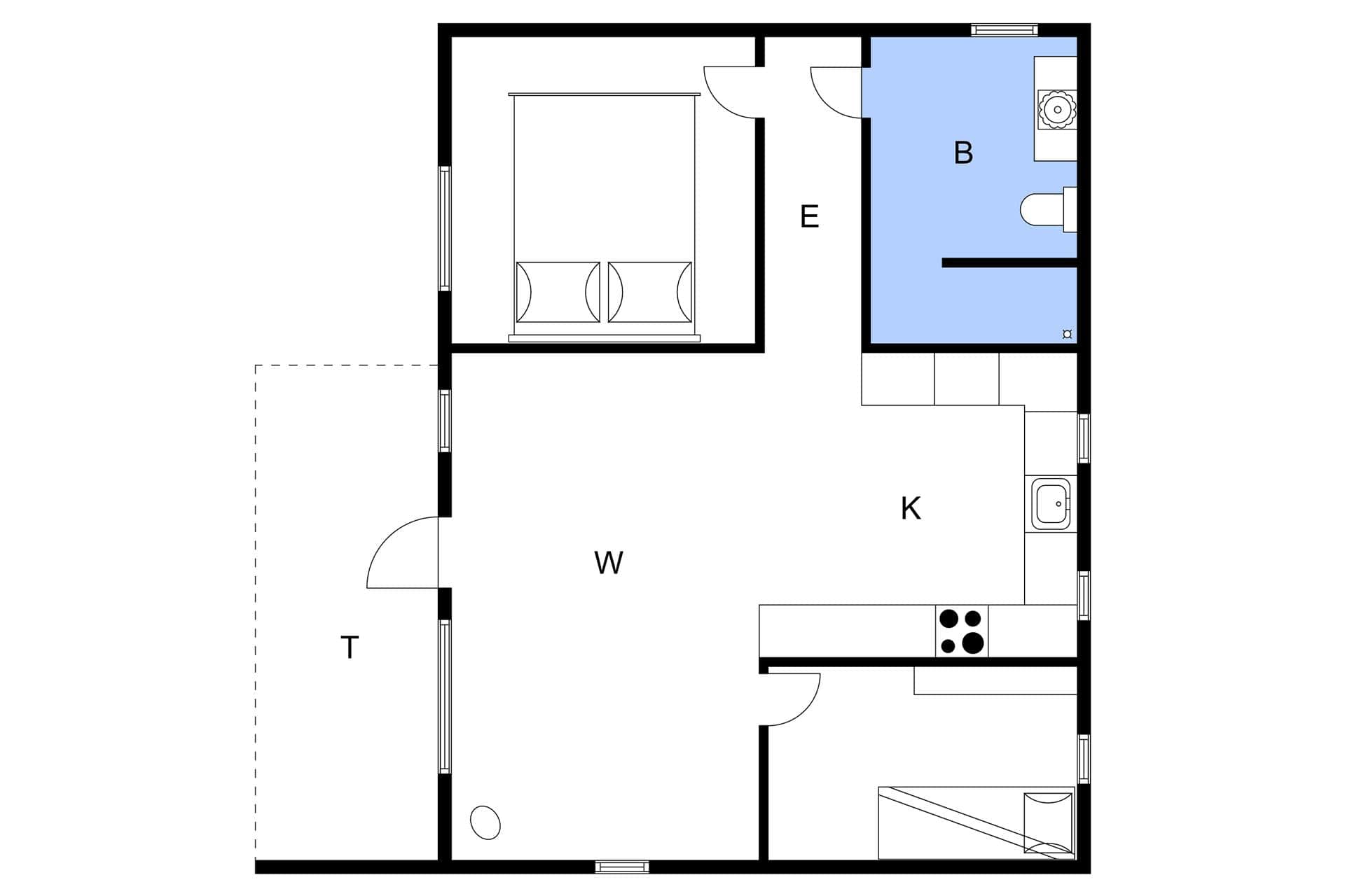 Interior 14-3 Holiday-home F503850, Brinken 1, DK - 6310 Broager