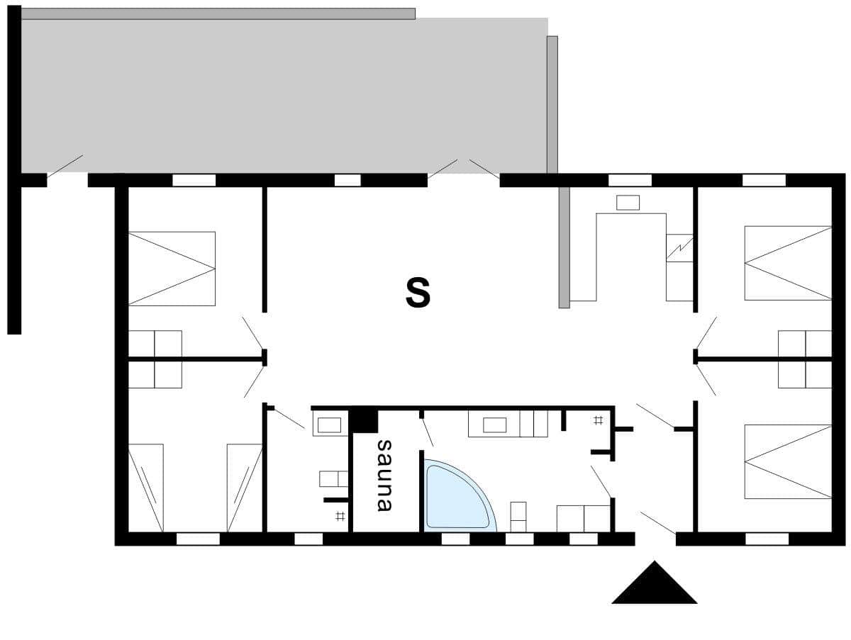 Interieur 1-175 Vakantiehuis 40754, Helmklit 323, DK - 6990 Ulfborg