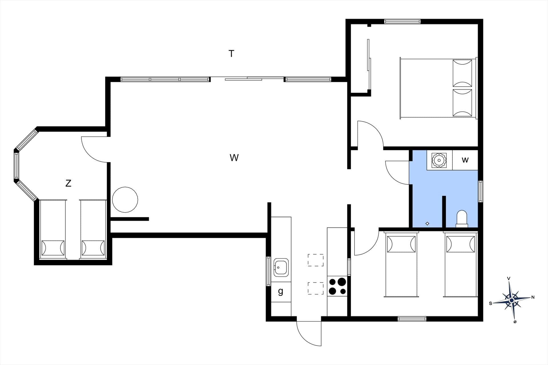 Interior 20-174 Holiday-home M334, Kærsangervej 2, DK - 4873 Væggerløse