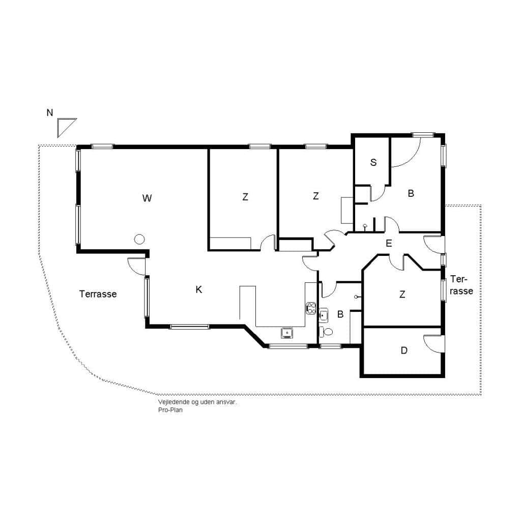 Interieur 13-125 Vakantiehuis 1421, Hjelmevej 100, DK - 6854 Henne