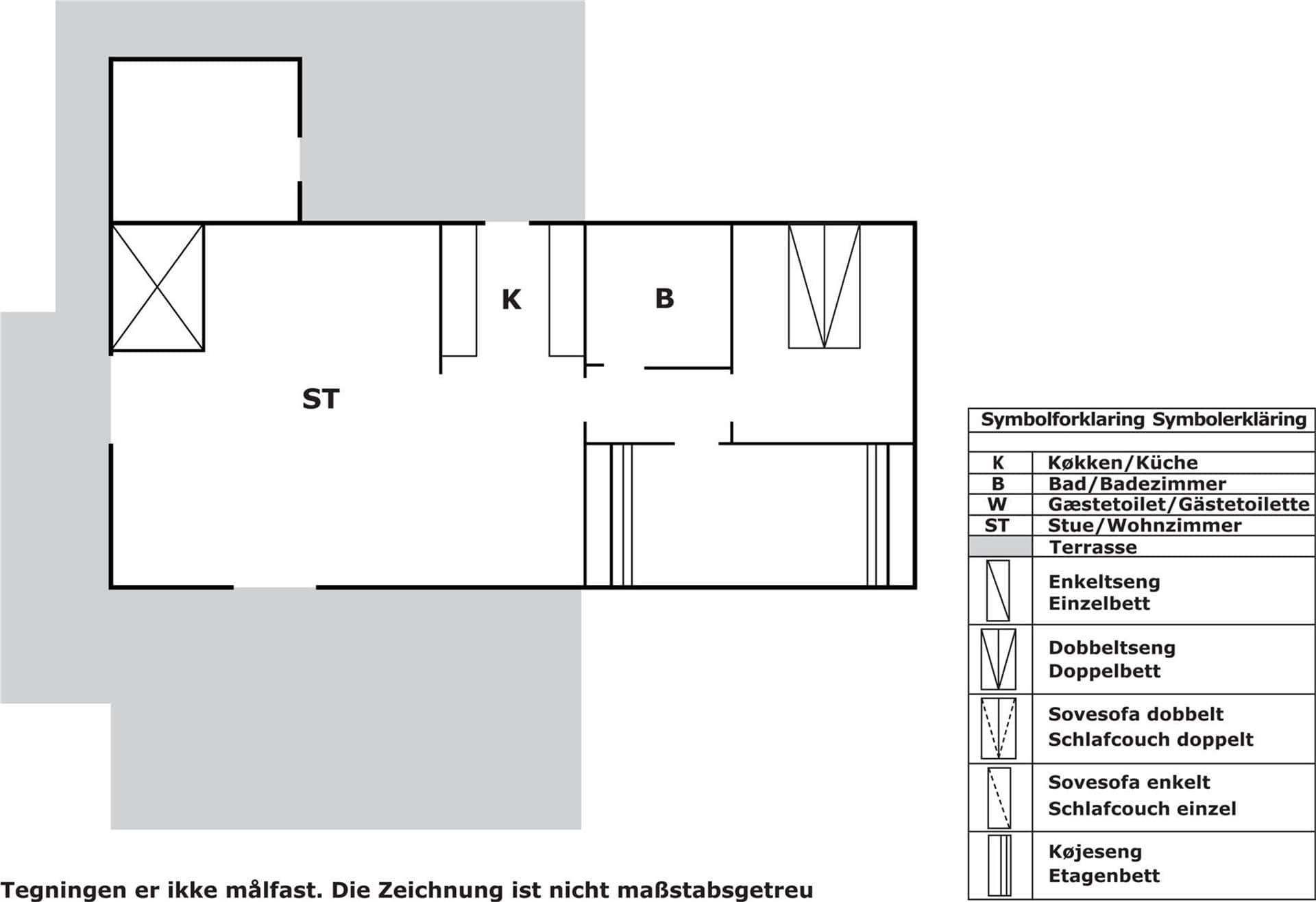 Innenausstattung 2-3 Ferienhaus M65299, Birkholmvej 2, DK - 5600 Faaborg