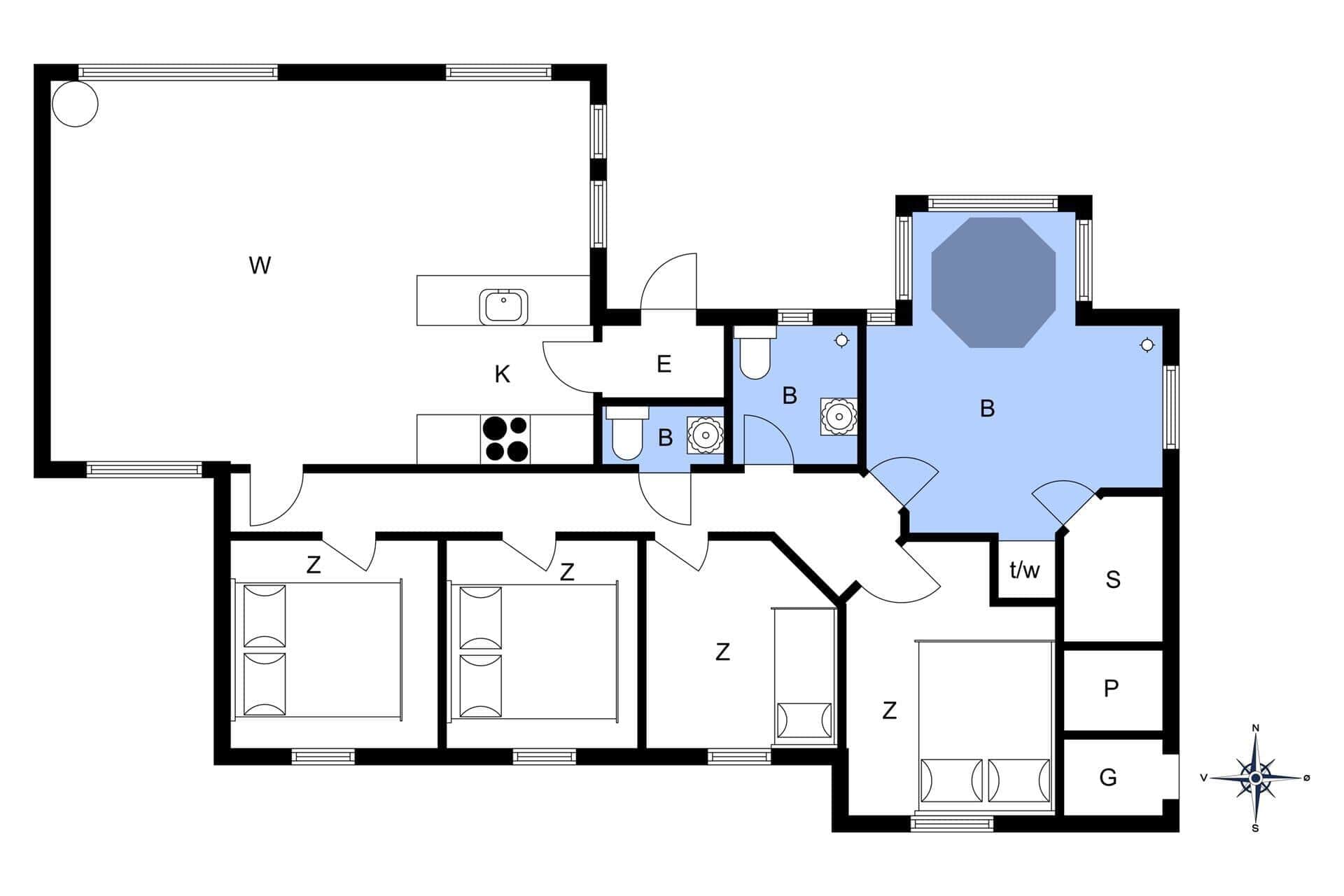 Interieur 27-177 Vakantiehuis LK1167, Egernvej 53, DK - 9480 Løkken
