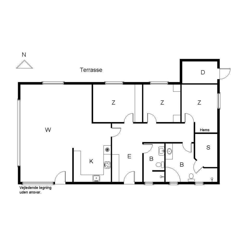 Interieur 5-125 Vakantiehuis 150, Følfodvej 22, DK - 6854 Henne