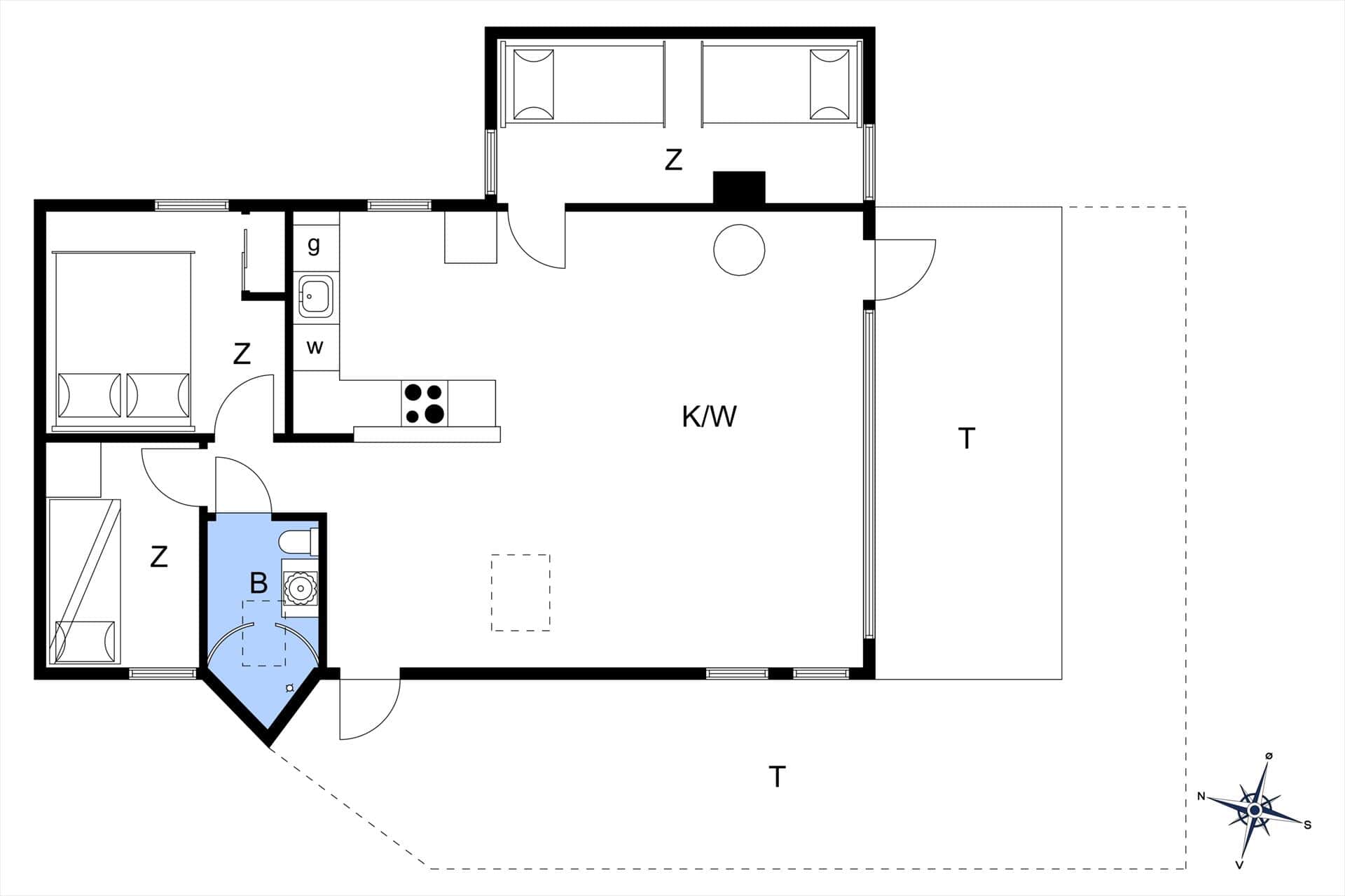 Interior 20-10 Holiday-home 2651, Skovduevej 17, DK - 3730 Nexø