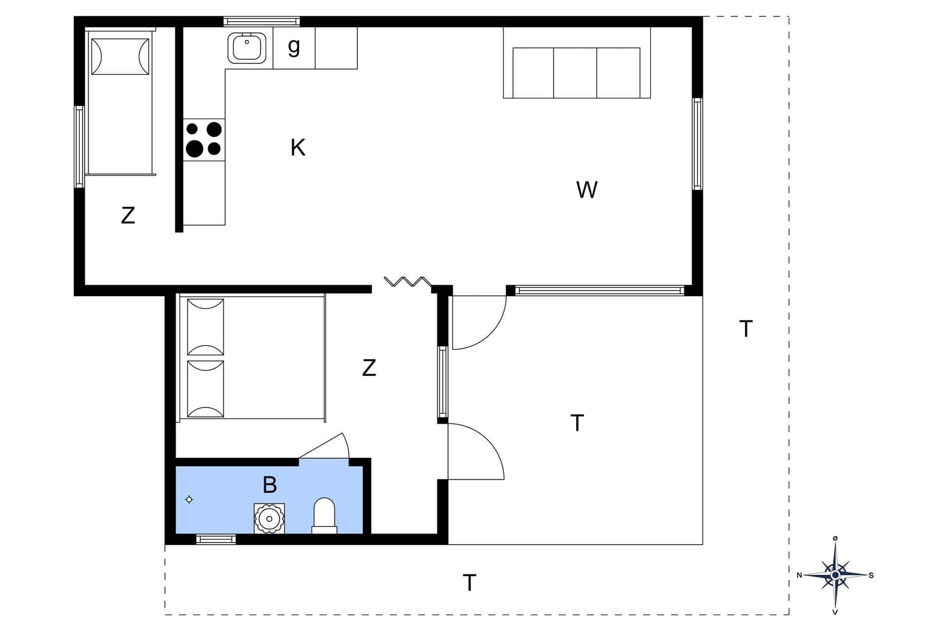 Interior 6-3 Holiday-home F503859, Pilevej 4, DK - 6310 Broager