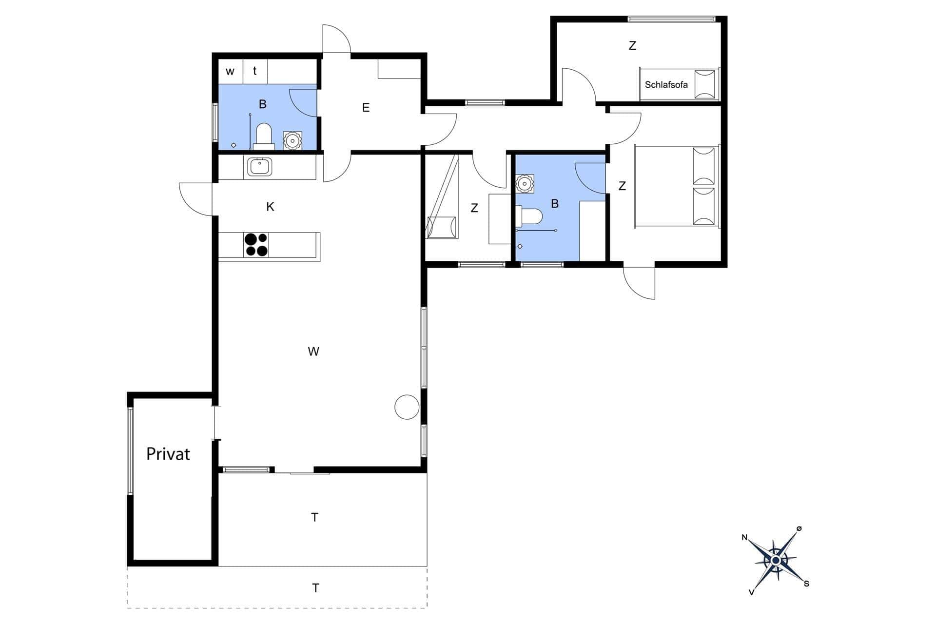 Ferienhaus mit Internet 2611 Dueodde, Dueodde