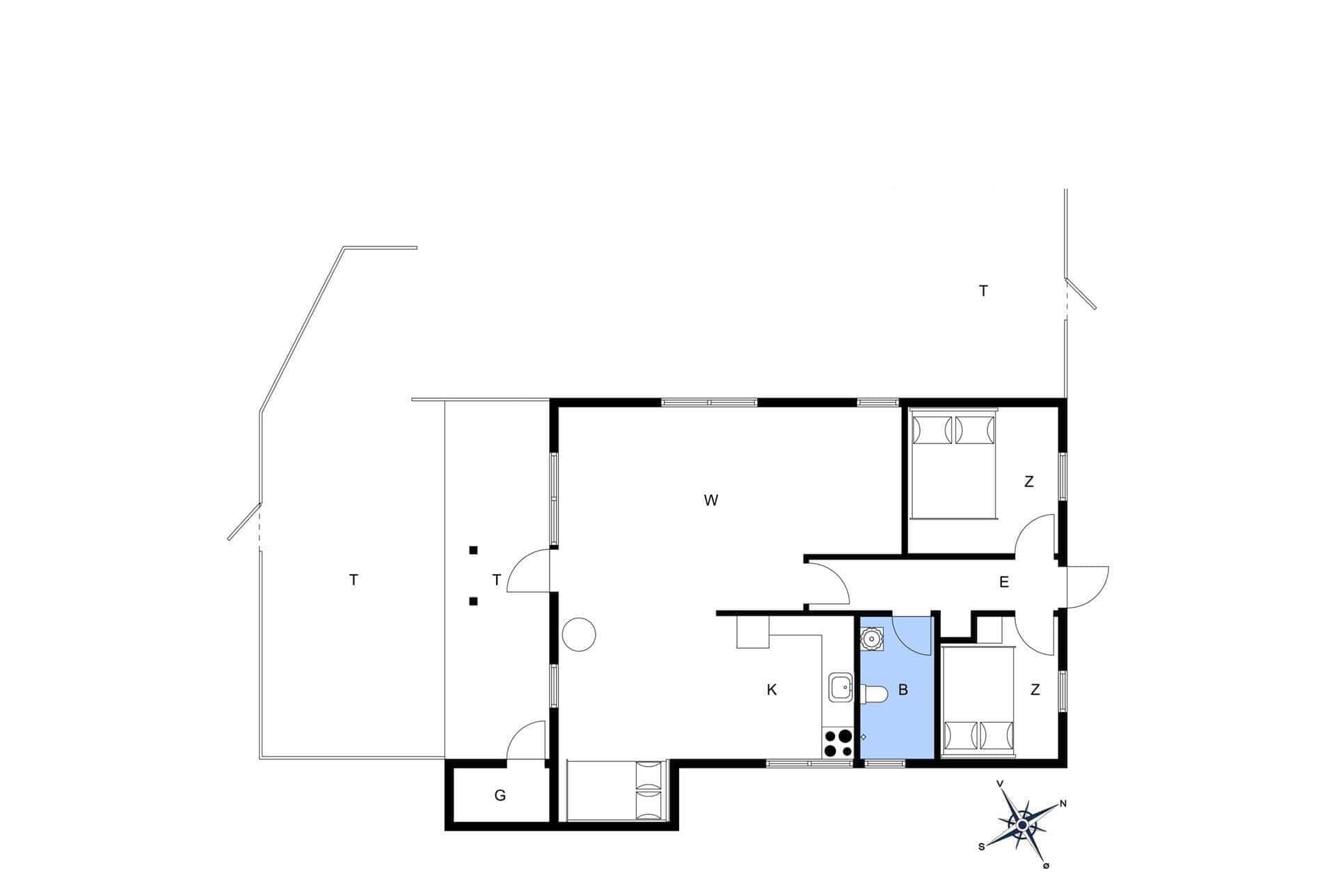 Interieur 21-13 Vakantiehuis 958, Kobbelsti 22, DK - 7700 Thisted