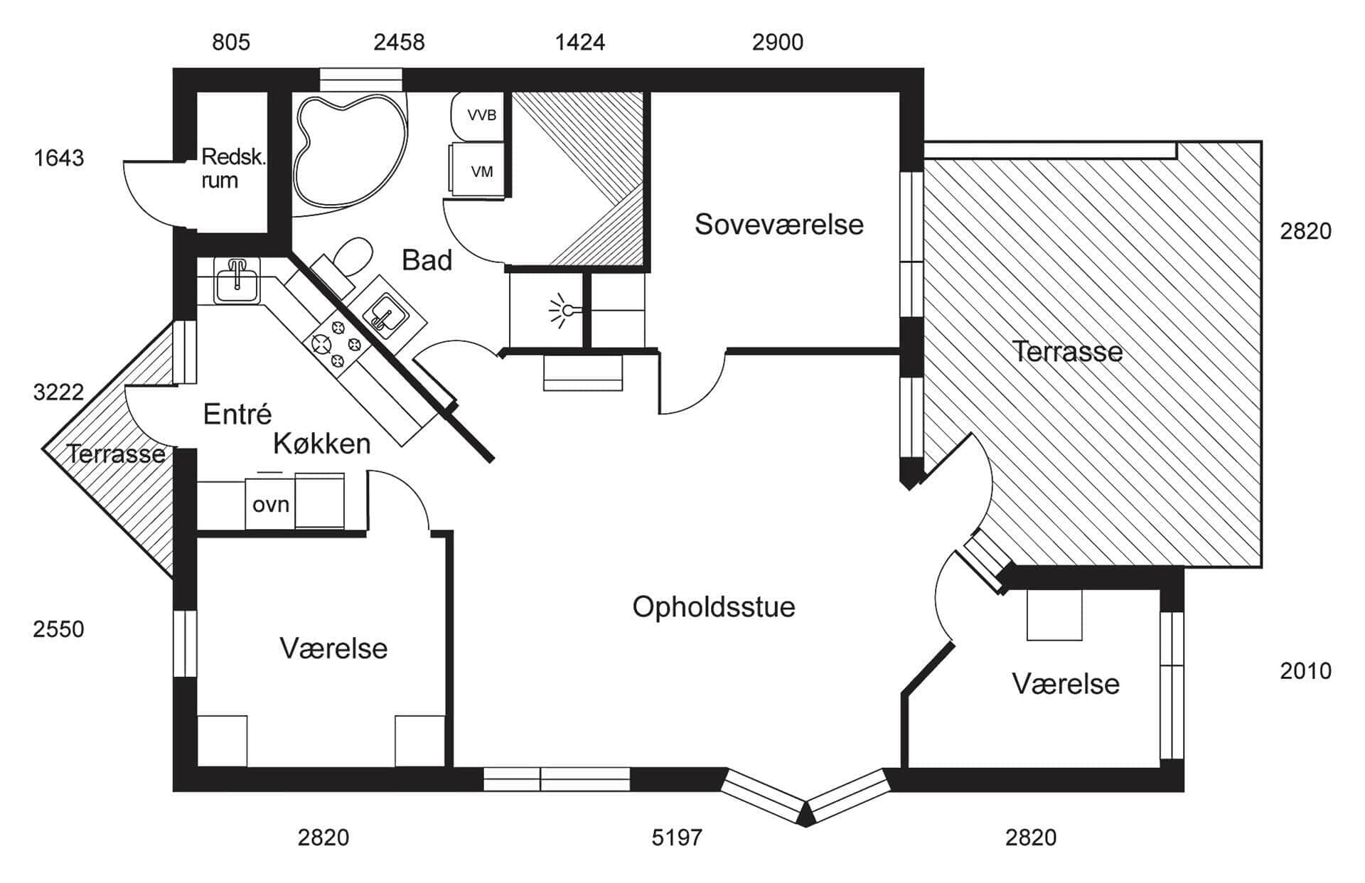 Interieur 15-15 Vakantiehuis FA054, Anders Lassens vej 6, DK - 4654 Faxe Ladeplads