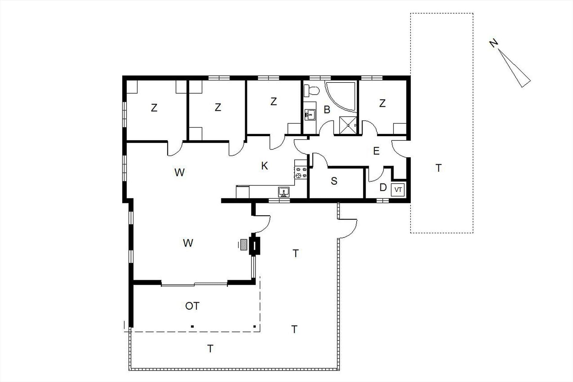 Interieur 24-125 Vakantiehuis 1358, Ørnevej 1, DK - 6854 Henne