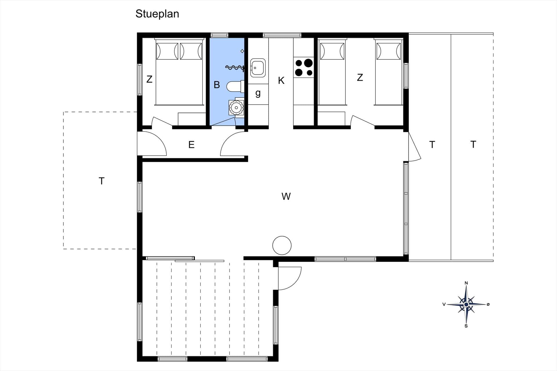 Innredning 19-150 Feirehus 8987, Strandskadevej 45, DK - 8950 Ørsted