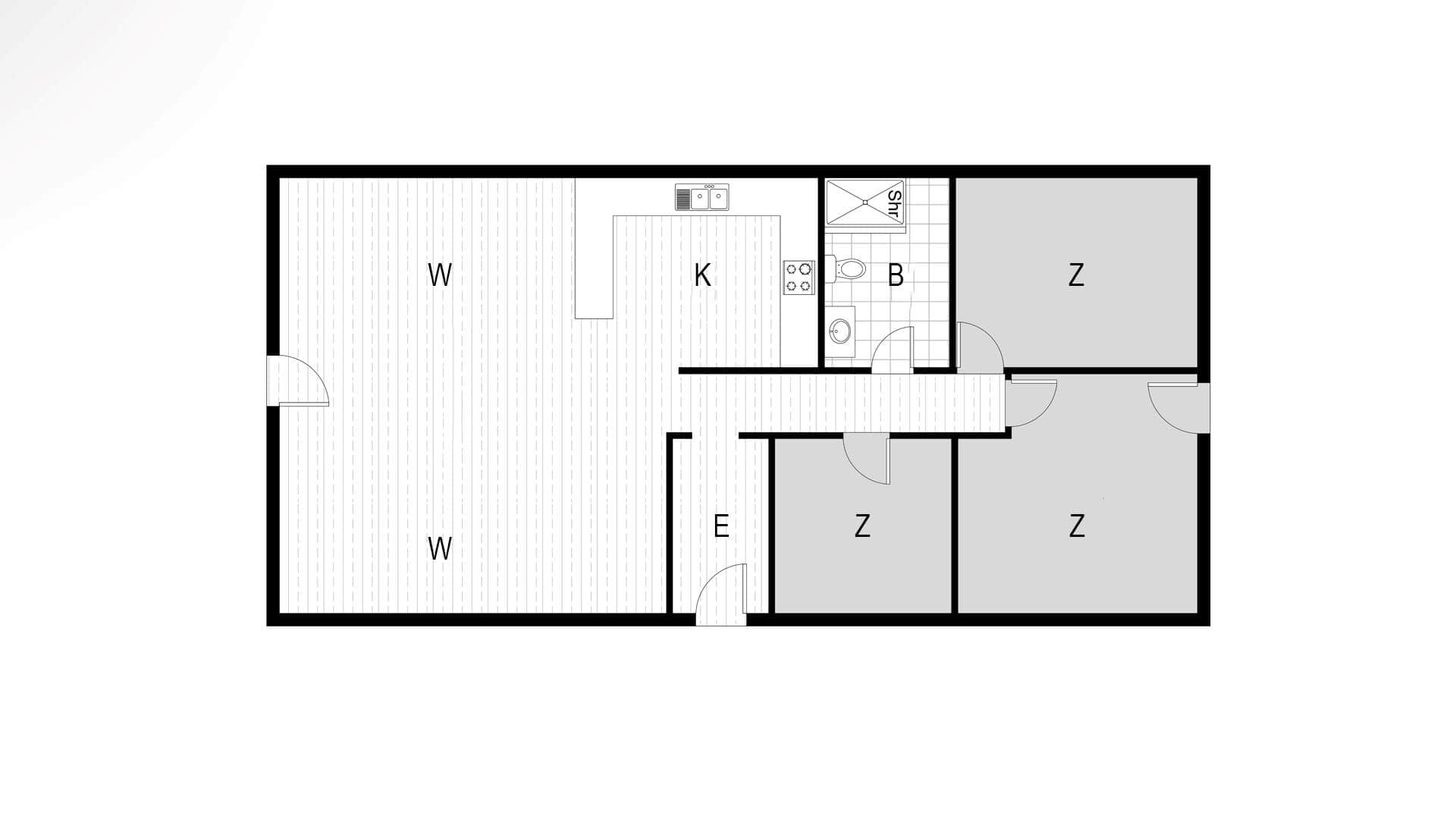 Interieur 41-125 Vakantiehuis 764, Gl. Strandvej 13, DK - 6854 Henne