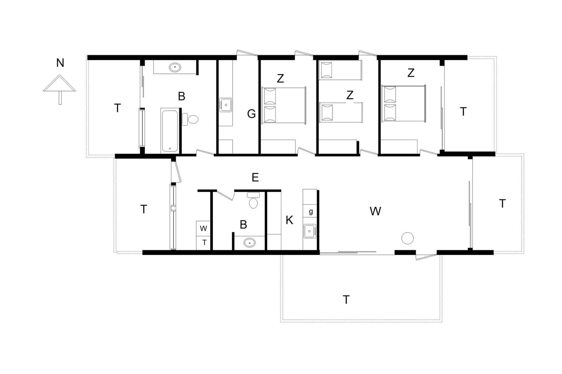 Interior 15-176 Holiday-home BL655, Sdr. Strandvej 11, DK - 9492 Blokhus