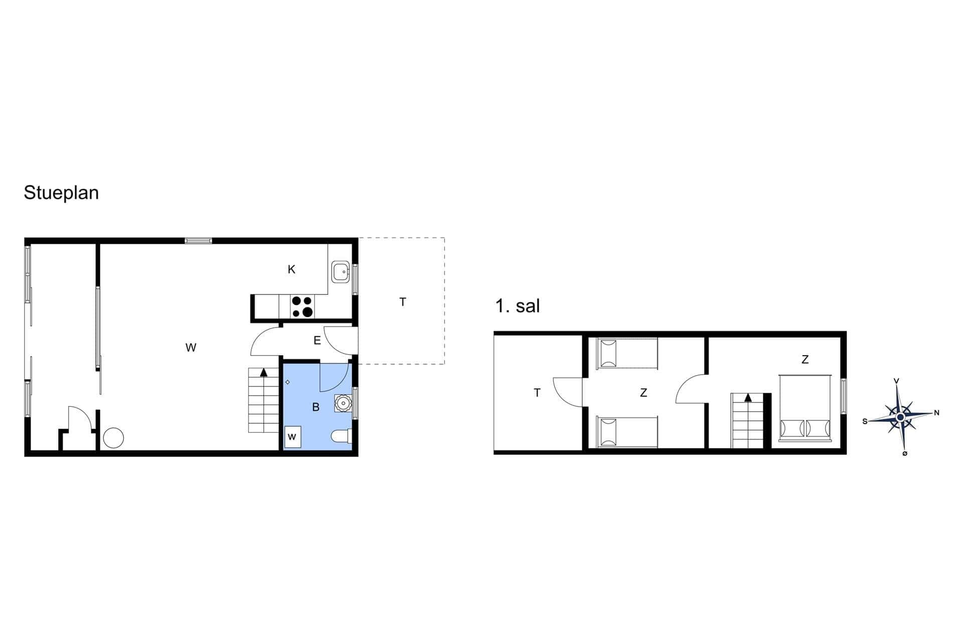 Interieur 5-3 Vakantiehuis L100100, Ringvejen 7, DK - 7790 Thyholm