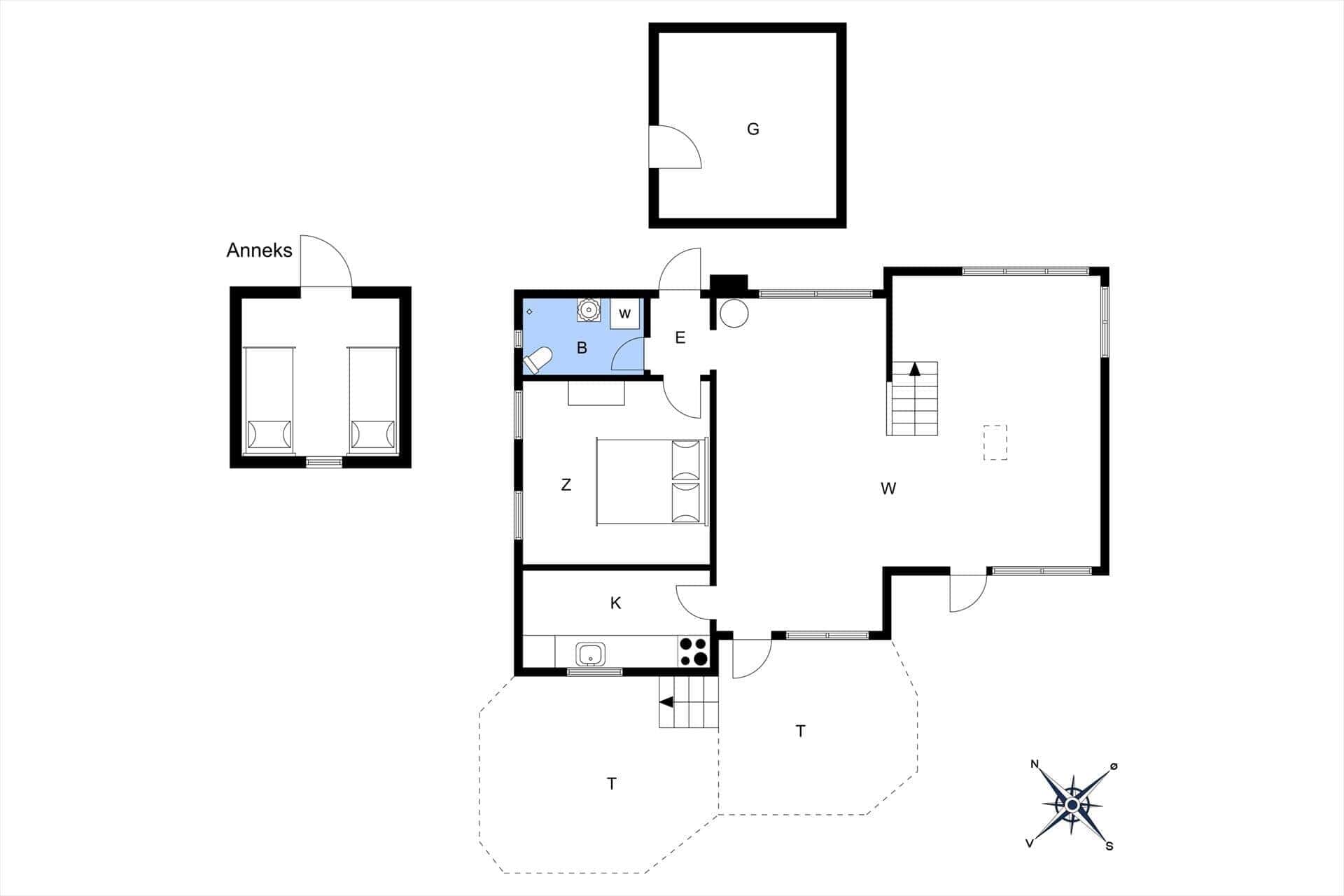 Interieur 22-188 Vakantiehuis SJ236, Blokhusskoven 53, DK - 6100 Haderslev