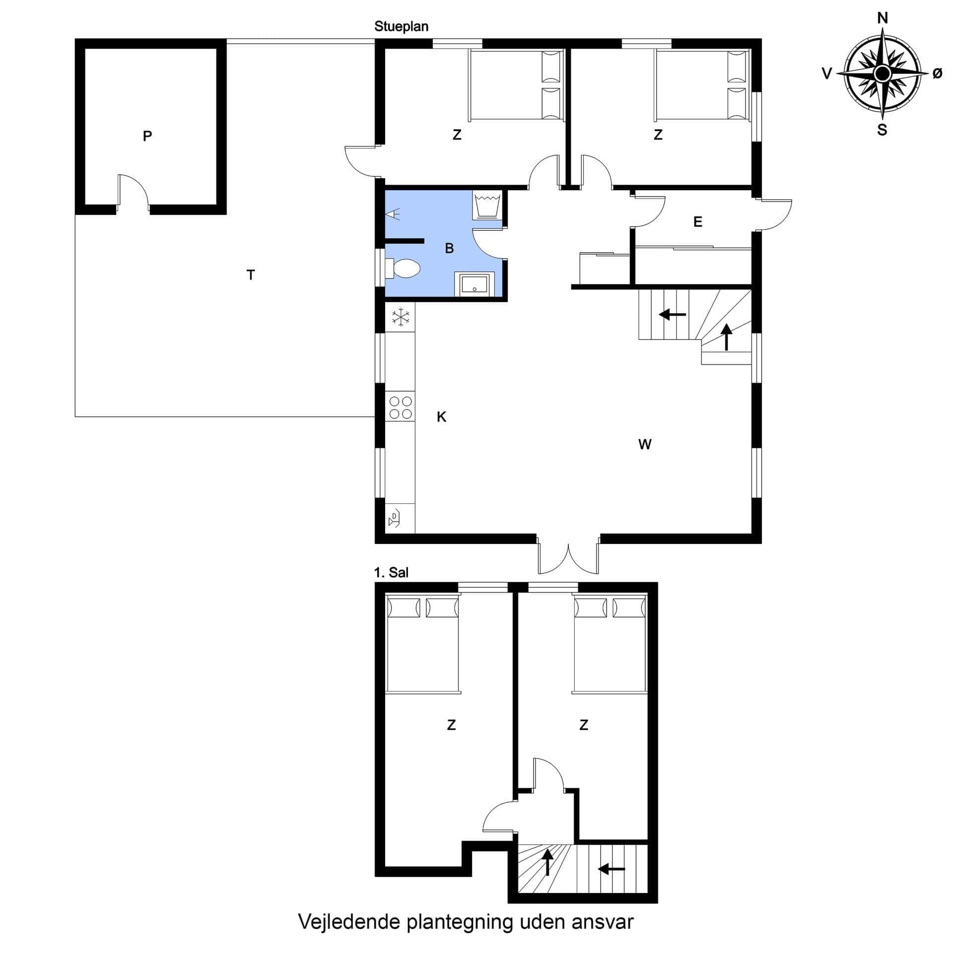 Interieur 26-20 Vakantiehuis 242, Doblervej 81, DK - 7673 Harboøre