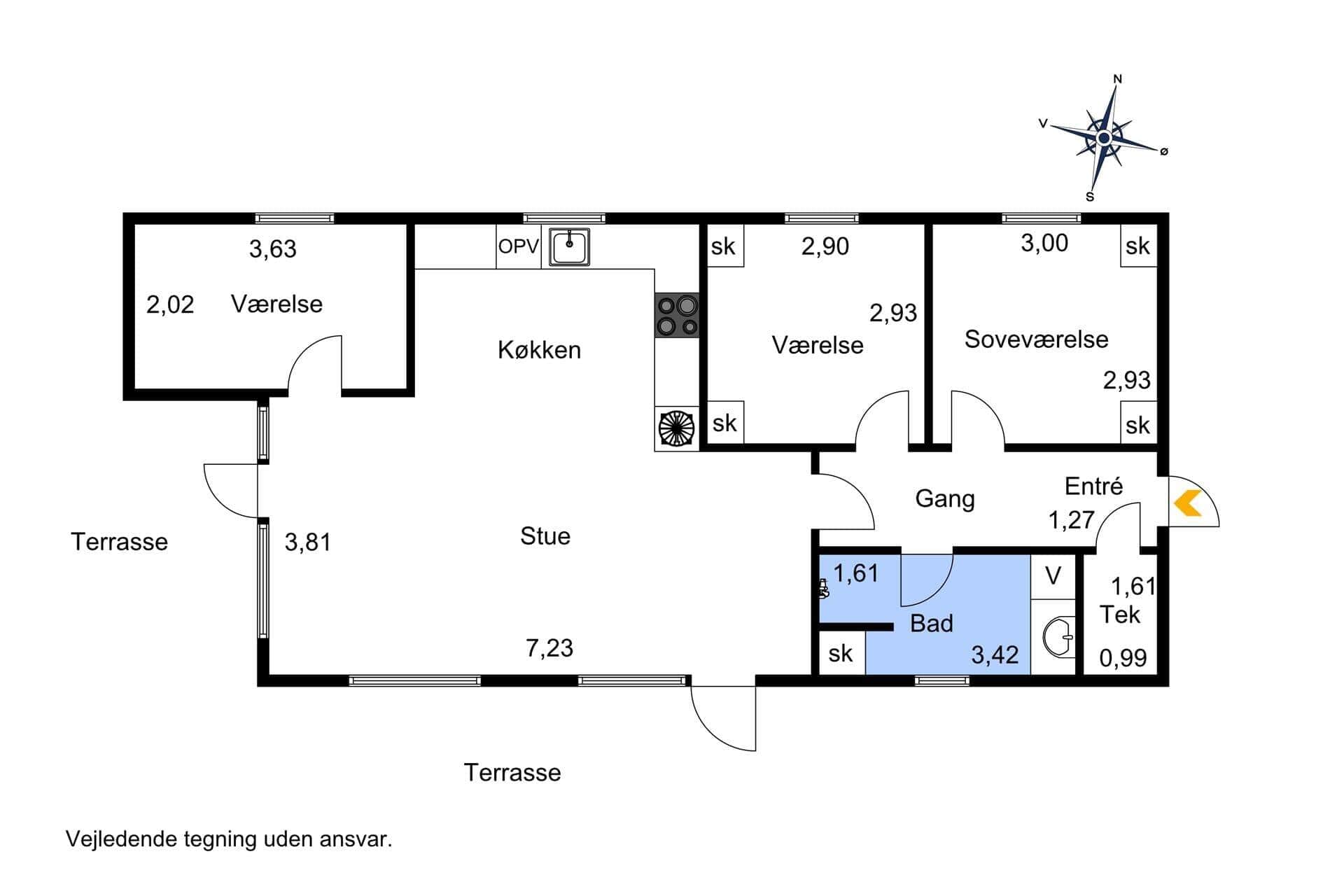 Interior 0-23 Holiday-home 84103, Øreflippen 2, DK - 8400 Ebeltoft