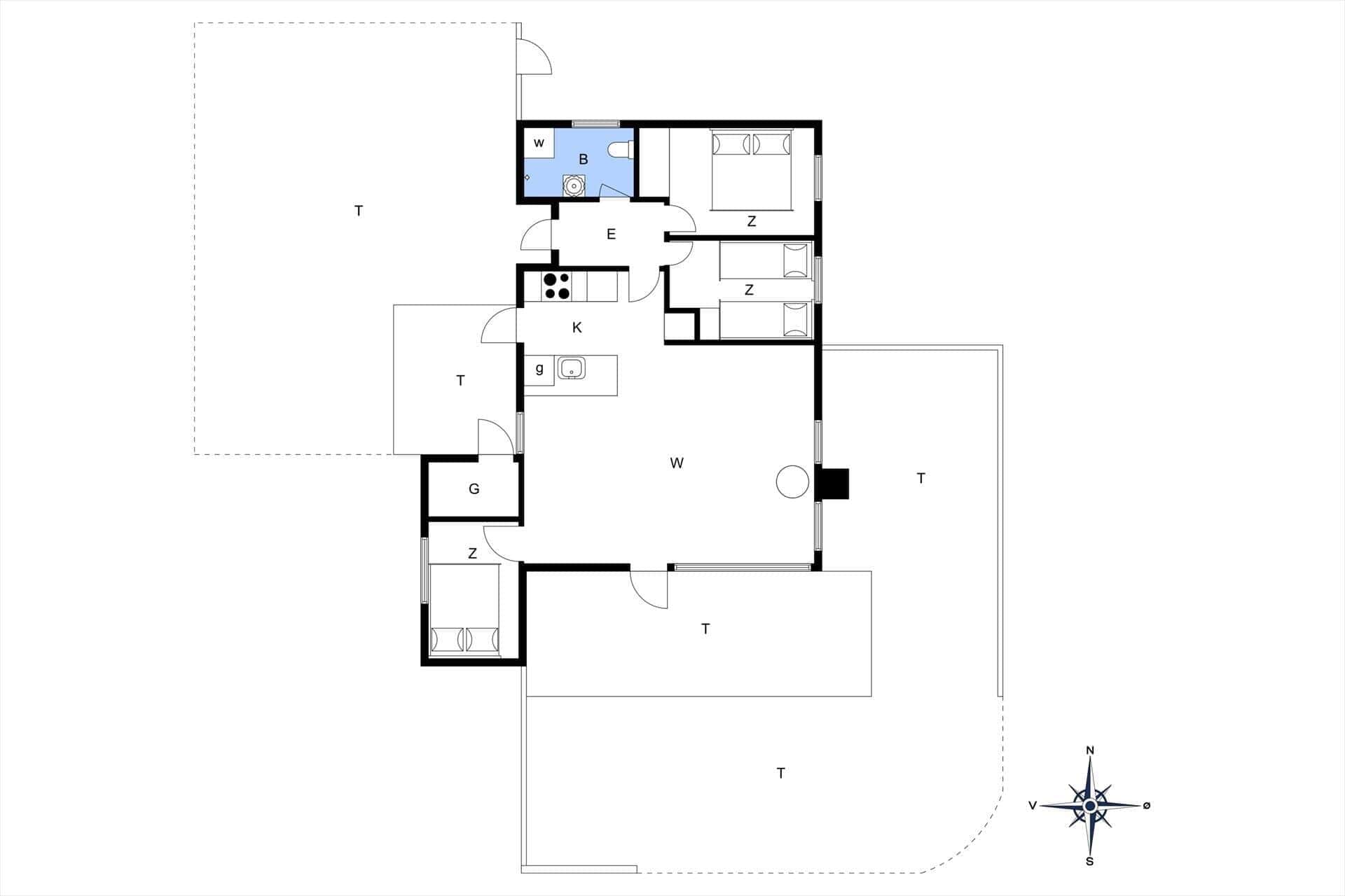 Interieur 29-188 Vakantiehuis SJ257, Brombærvænget 17, DK - 6094 Hejls